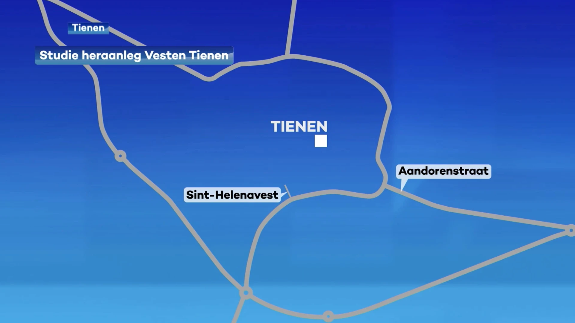 Agentschap Wegen en Verkeer doet studie naar mogelijke heraanleg laatste deel Vesten in Tienen