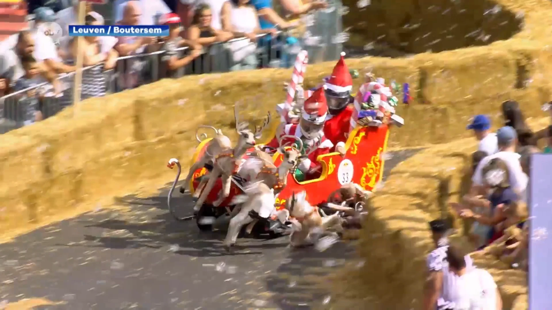 Leuvense vrienden gediskwalificeerd op Red Bull Zeepkistenrace in Francorchamps