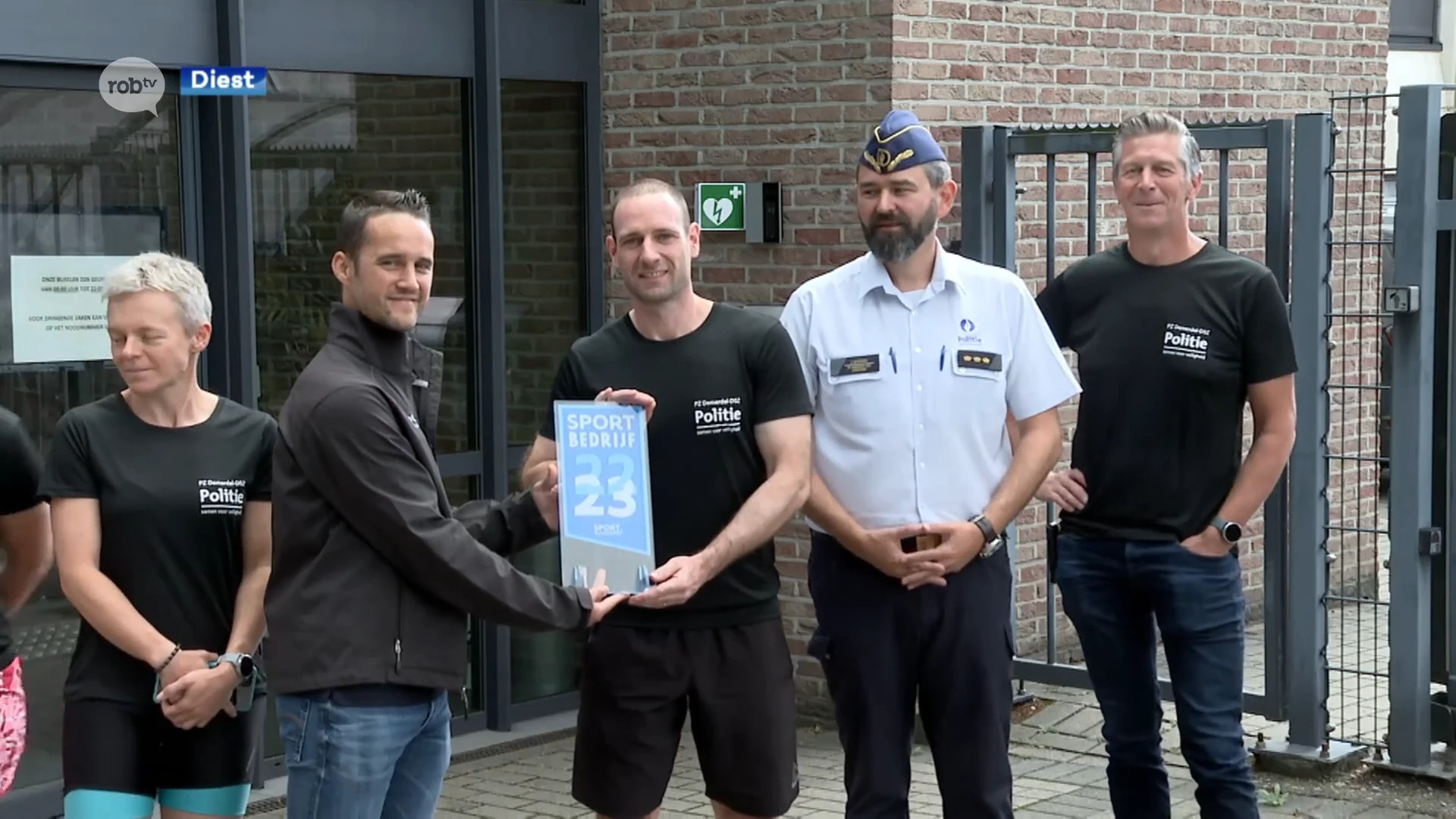 Politiezone Demerdal eerste korps in Vlaams-Brabant dat label "sportbedrijf" krijgt: "Gezond en goed voor de teamgeest"