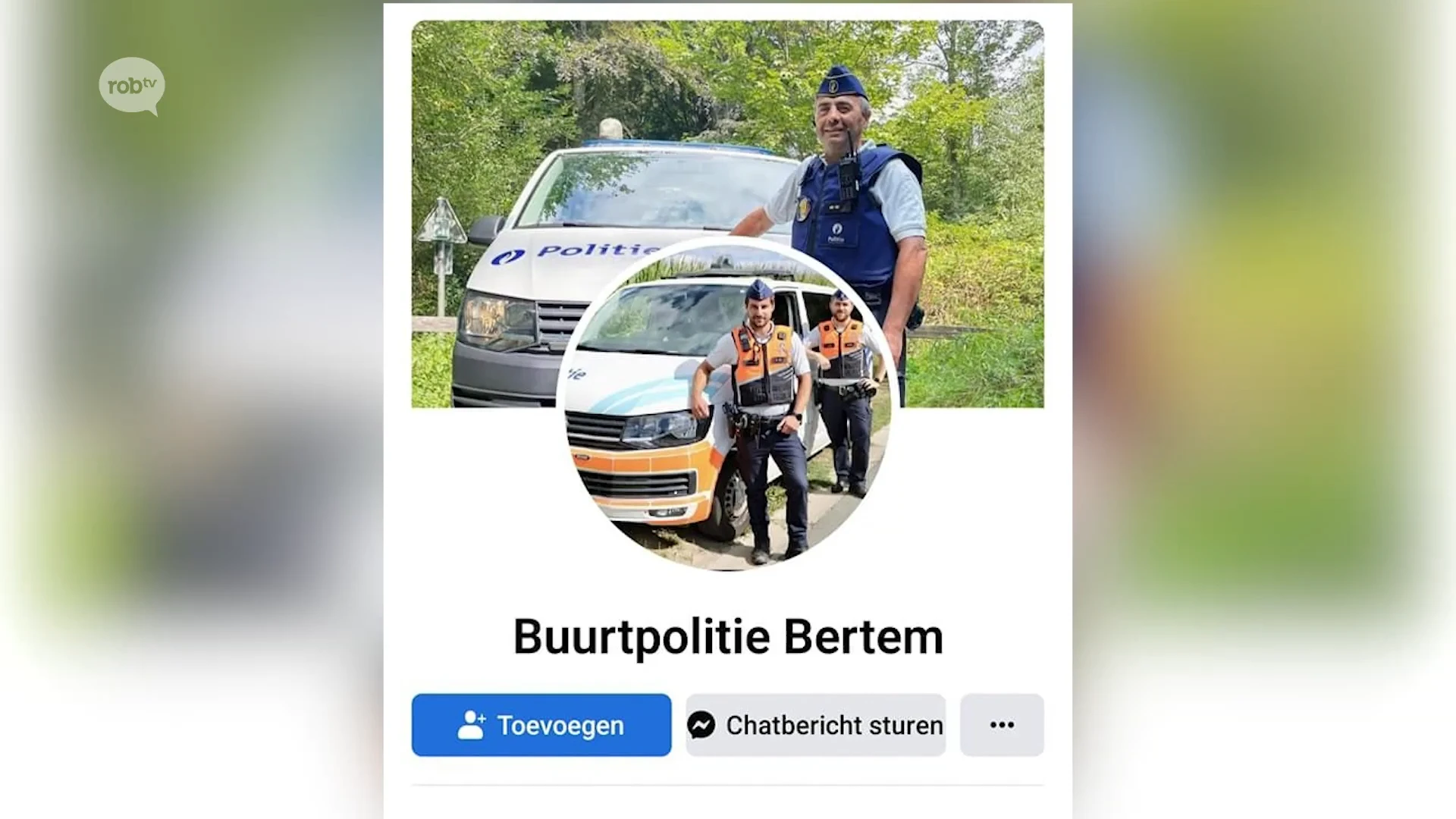 Parket van Leuven start onderzoek naar vals Facebookprofiel "Buurtpolitie Bertem"
