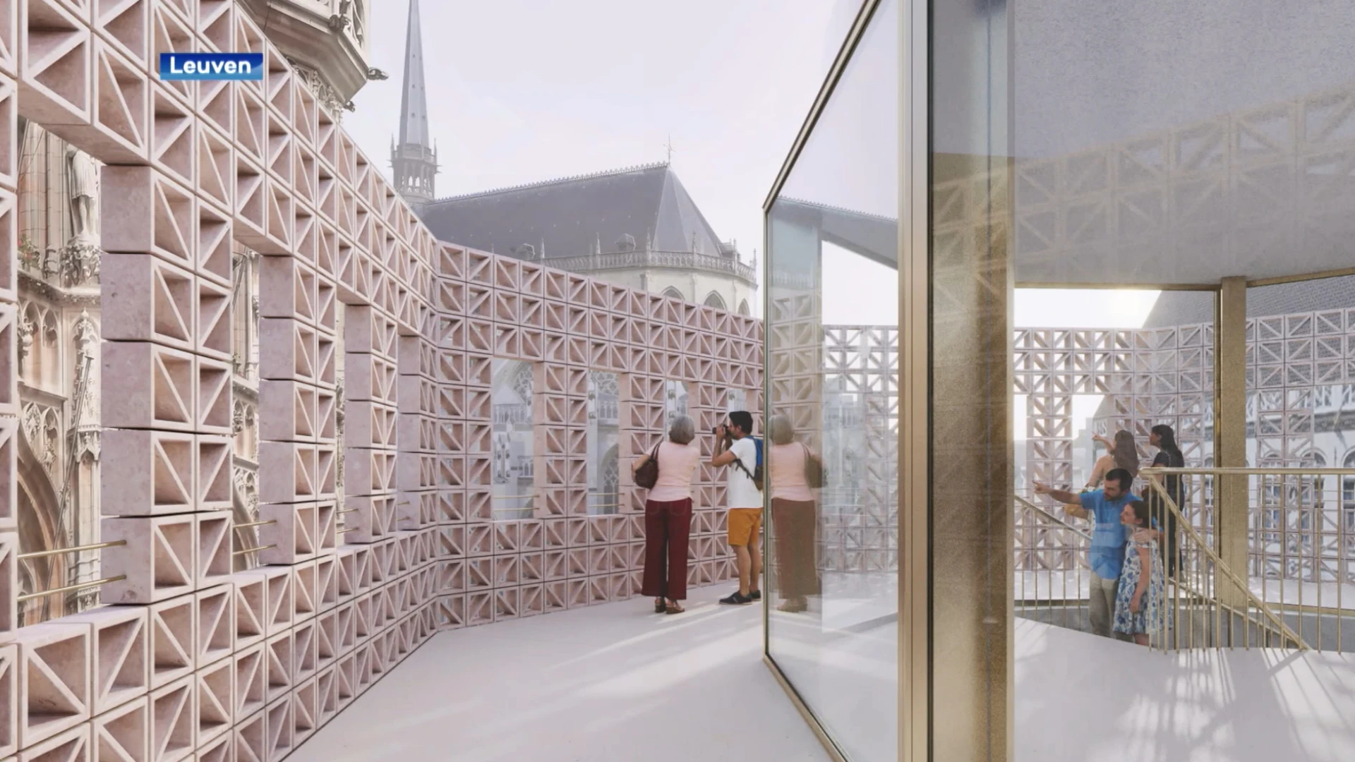 Stadhuis in Leuven krijgt bij renovatie ook een "uitkijkpunt", Leuvenaars kunnen mening geven over nieuw voorontwerp tijdens infomarkt