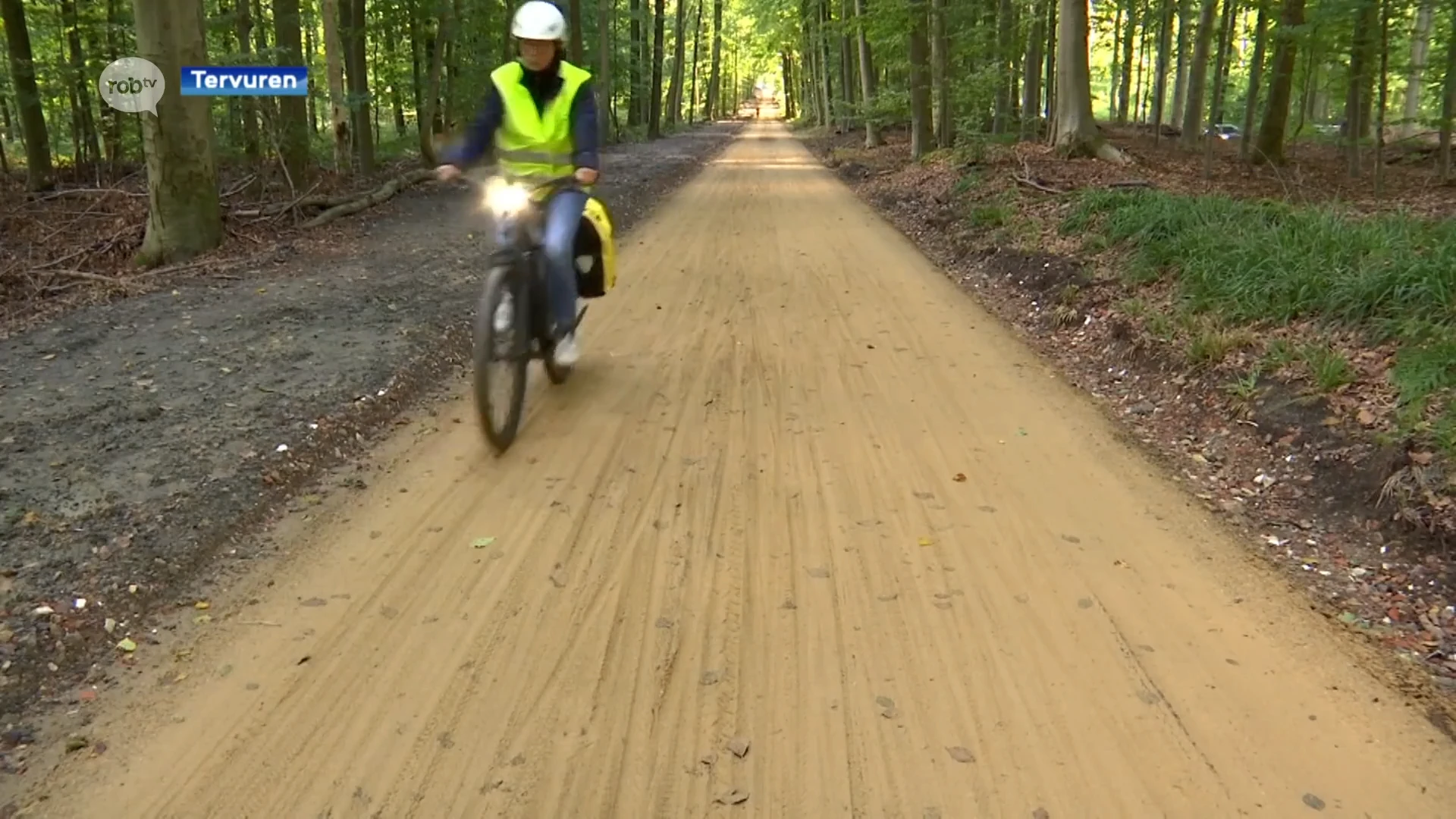 Twee weken na opening is nieuw fietspad in Tervuren al in slechte staat