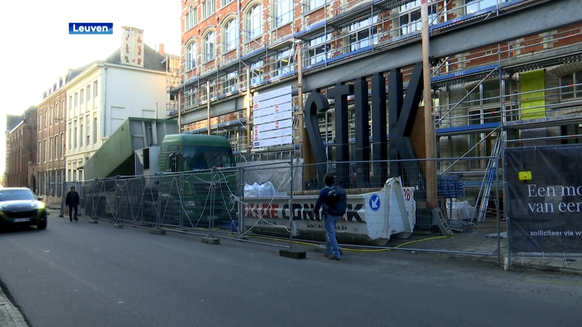 Mogelijk weer een auto beschoten met loodjesgeweer in Leuven