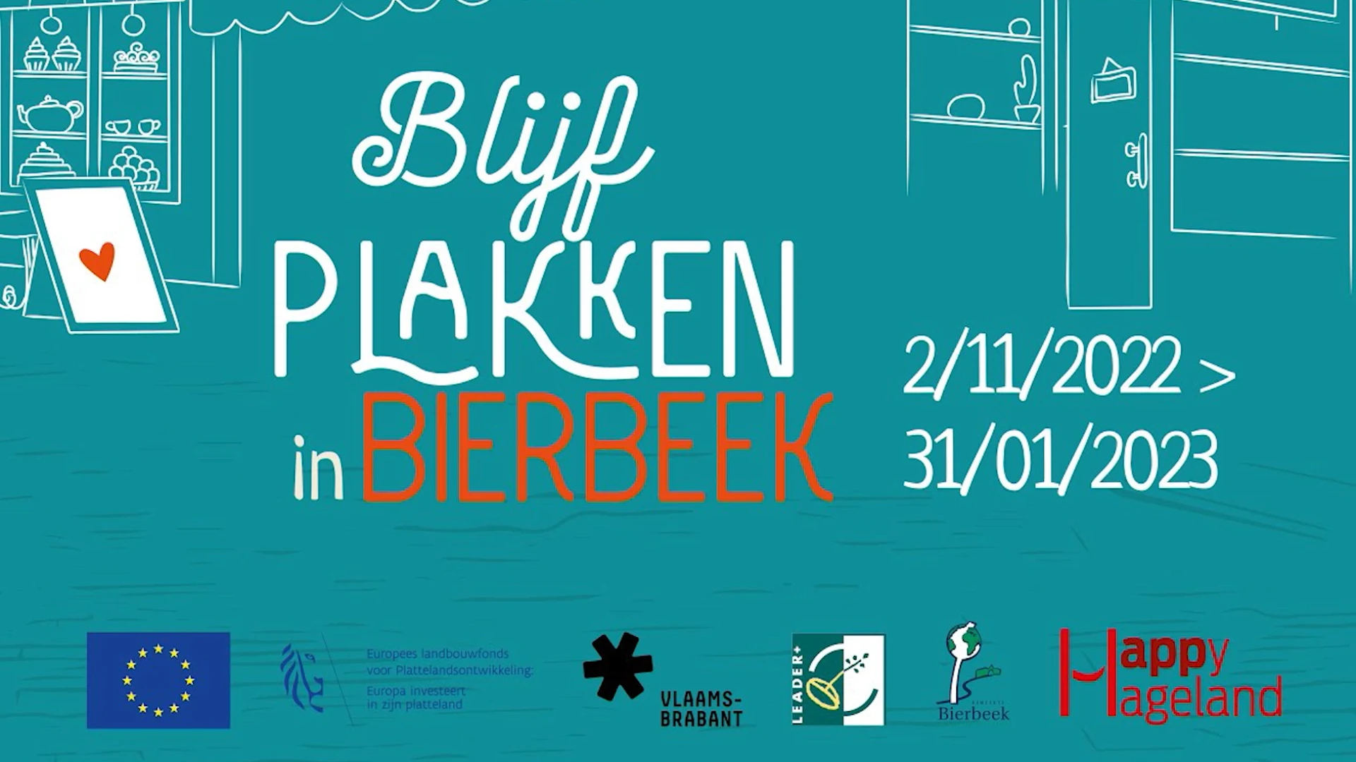 'Blijf Plakken'-tombola in Bierbeek: koop lokaal en maak kans op leuke prijzen