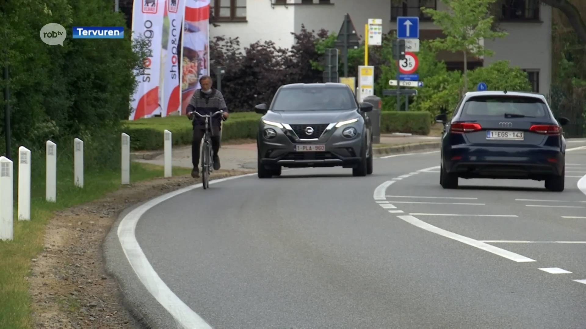 N3 tussen Tervuren en Bertem krijgt fietspad van 2 meter breed langs beide zijden van de weg