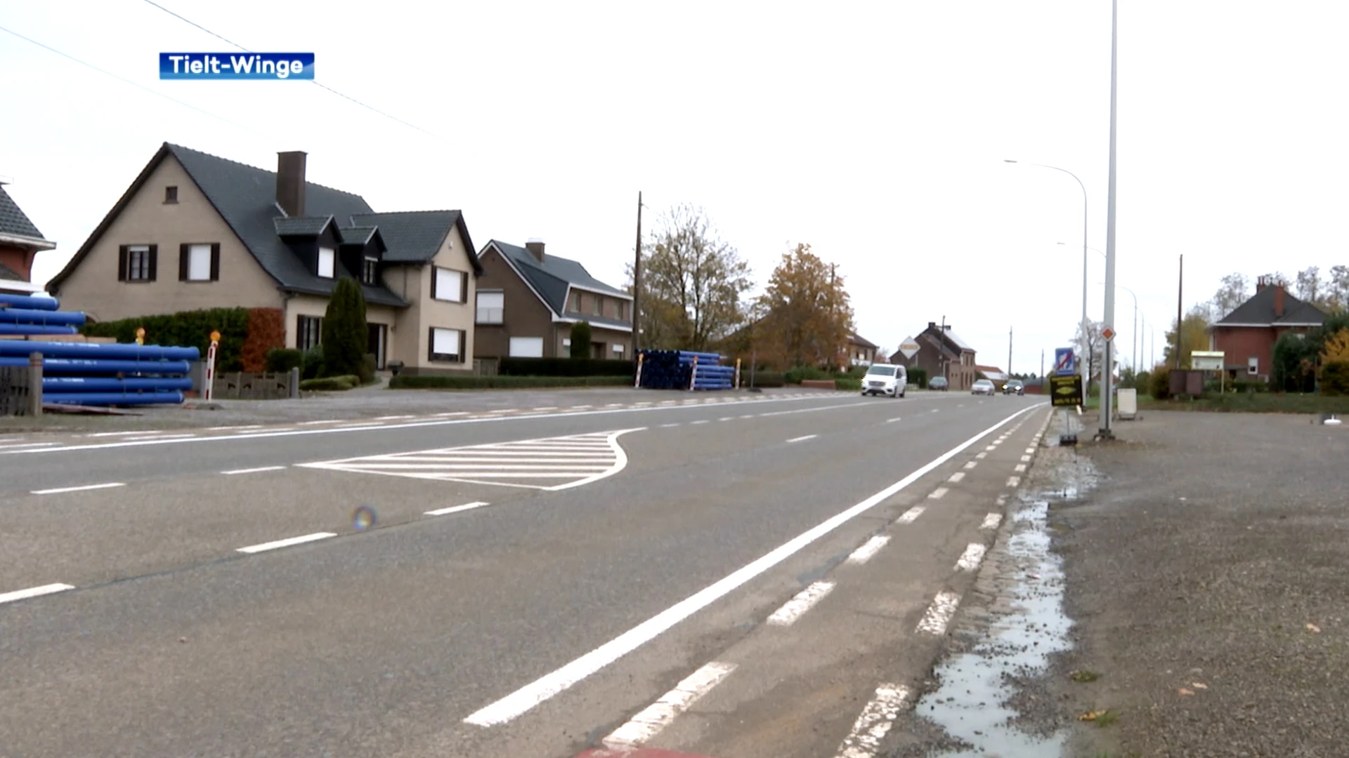 Staatsbaan Tielt-Winge op dinsdag 22 november afgesloten voor alle verkeer ter hoogte van kruispunt Rijsbergstraat-Heidebergstraat
