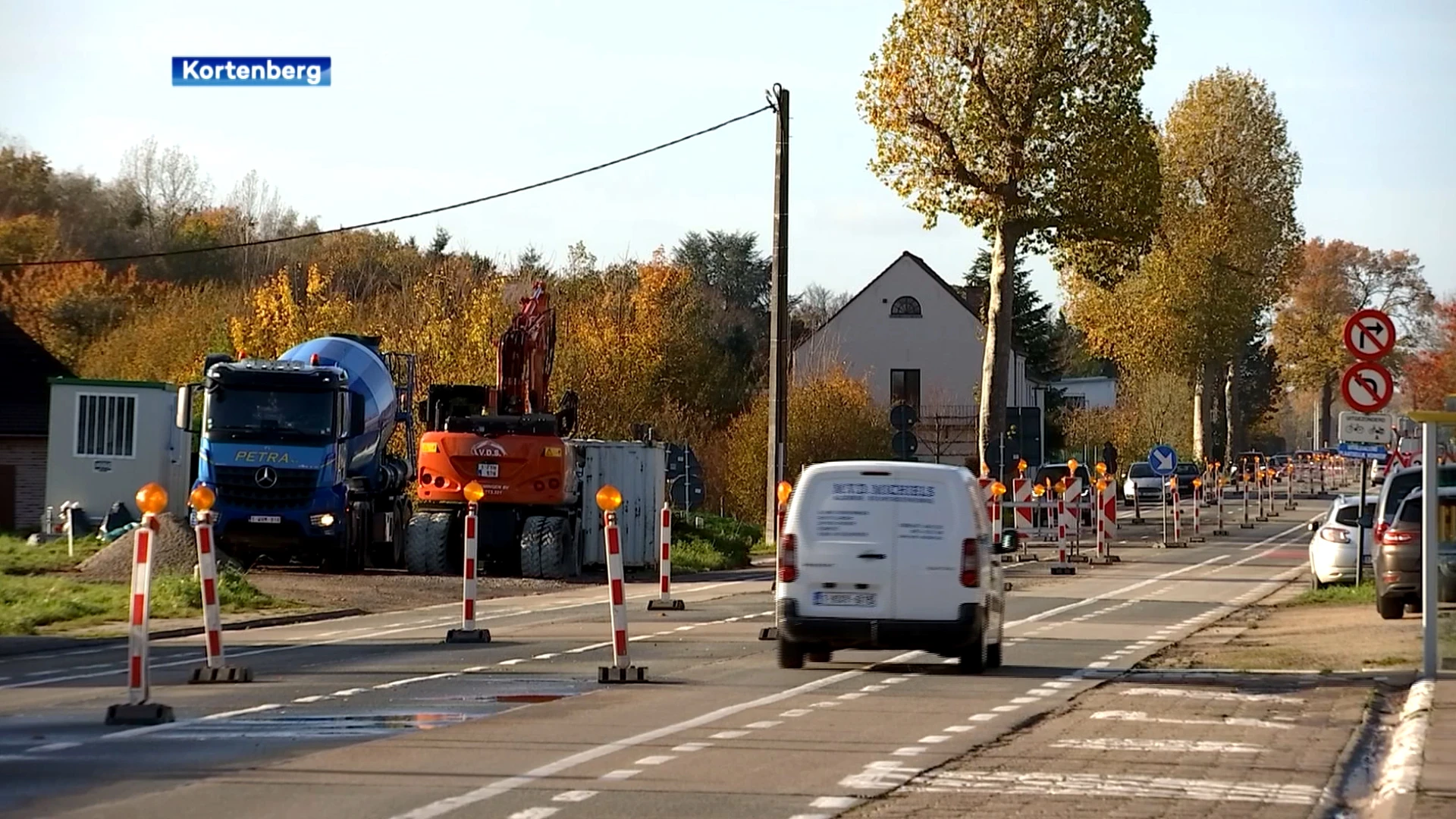 Werken aan Leuvensesteenweg in Kortenberg eind deze week klaar