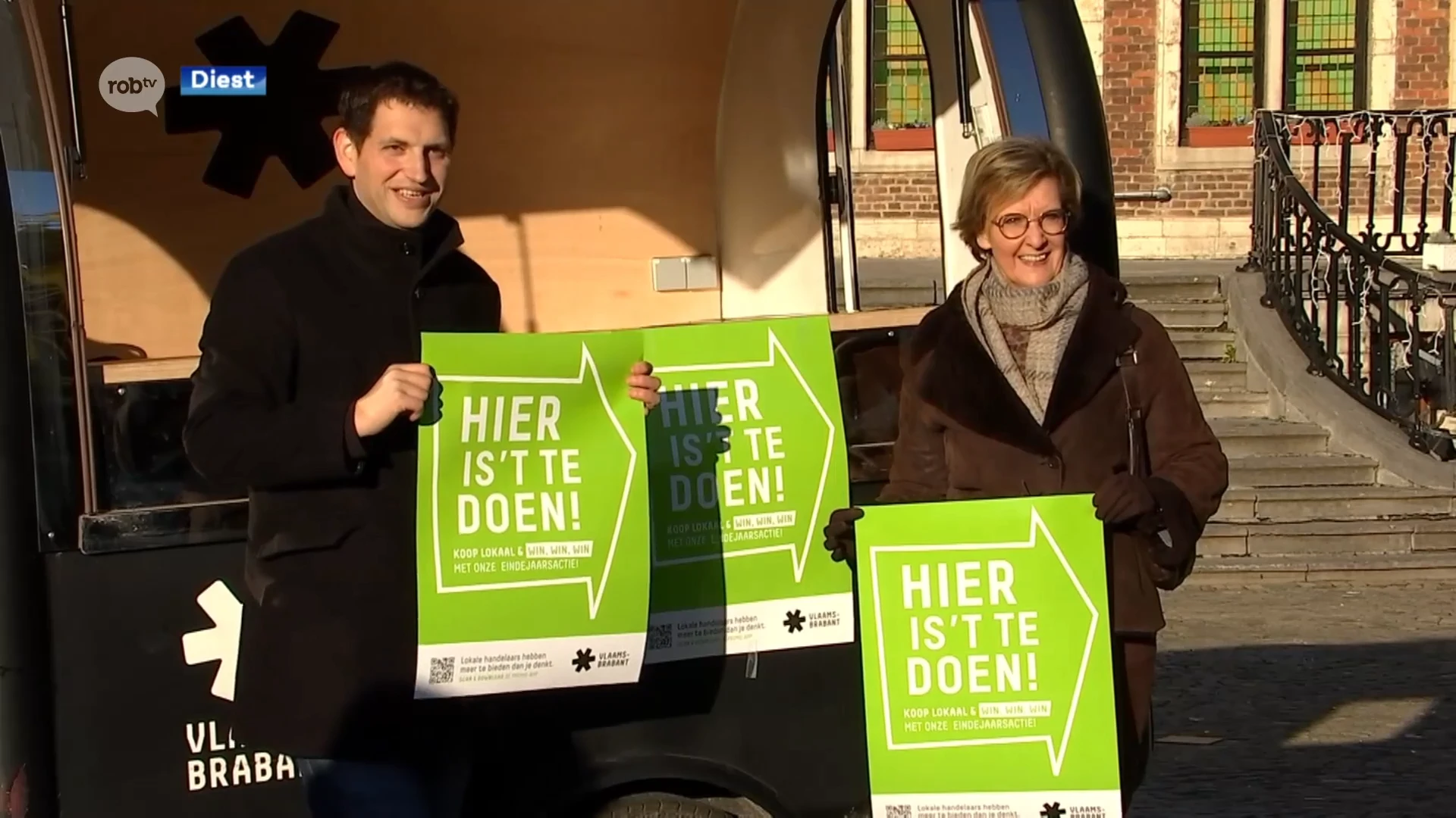 "Hier is't te doen": Vlaams-Brabant wil lokaal winkelen promoten met eindejaarscampagne