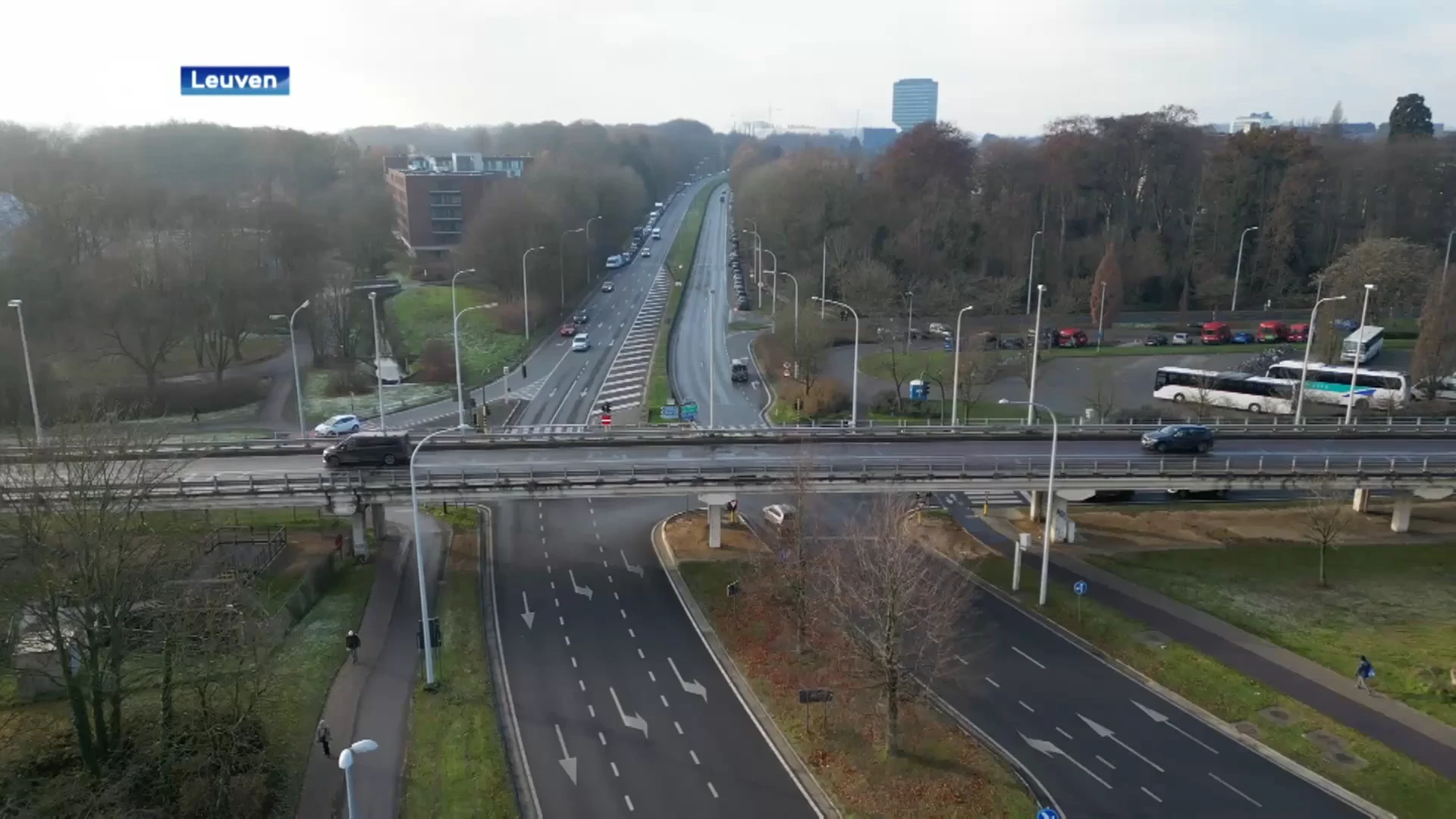 Studie rond heraanleg kruispunt Kapucijnenvoer in Leuven: viaduct wordt vanaf 2026 afgebroken