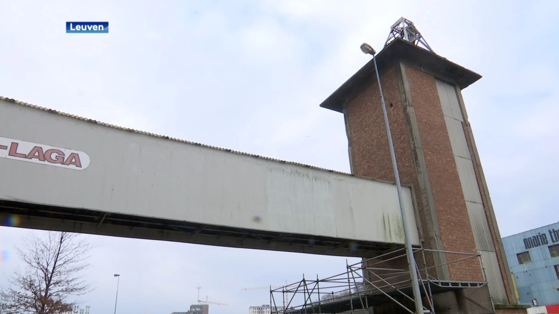 Vanavond starten afbraakwerken aan lostoren in Leuven, Aarschotsesteenweg afgesloten