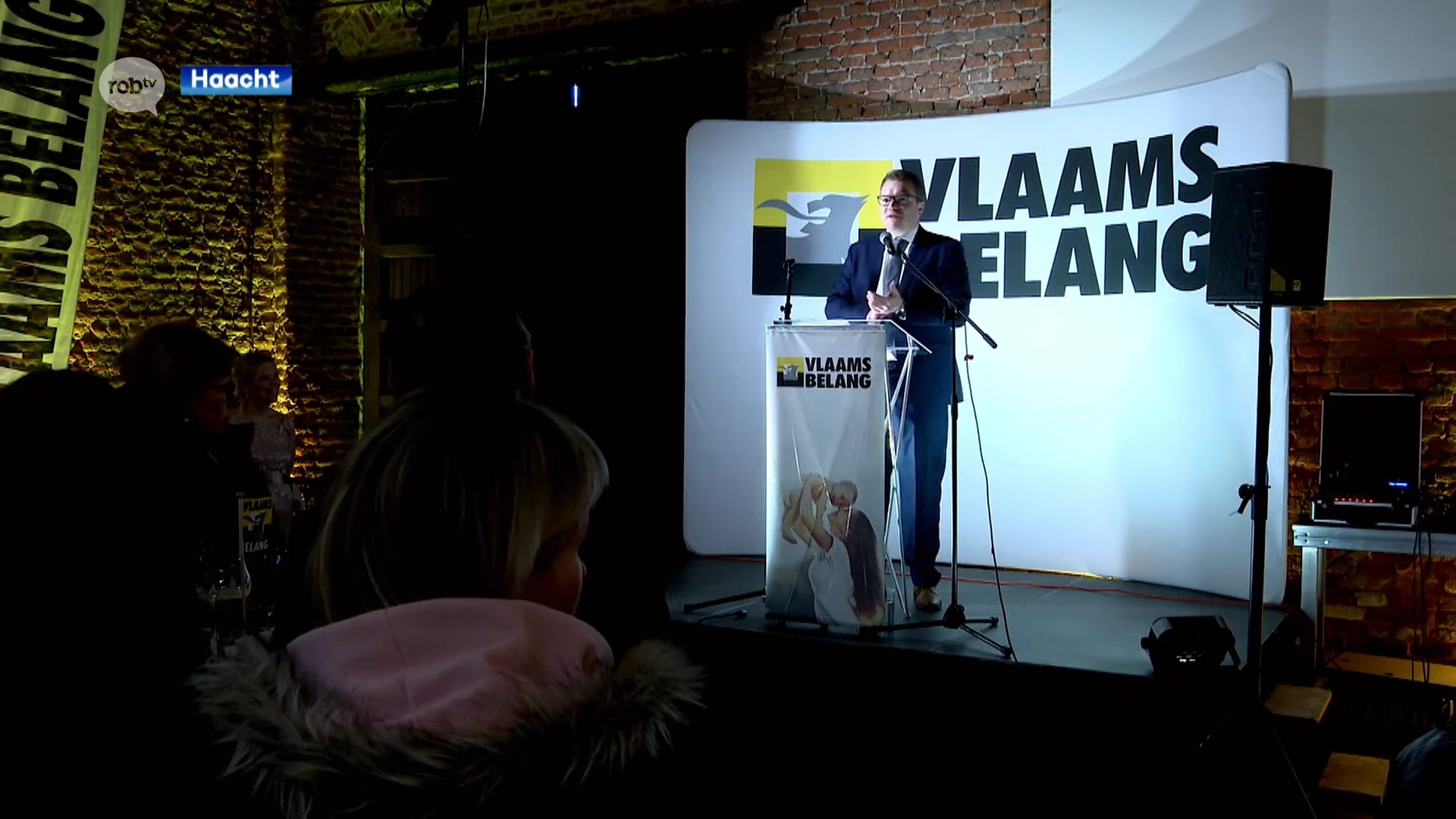 Klaas Slootmans (Vlaams Belang) op proviniciale nieuwjaarsreceptie partij: "Vlaams-Brabant meeste te winnen bij onafhankelijkheid Vlaanderen"