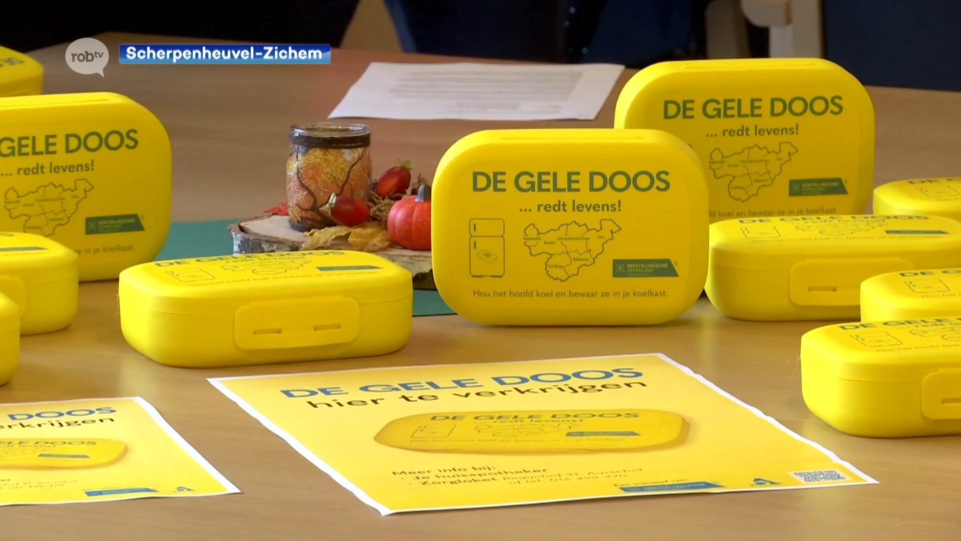 Scherpenheuvel-Zichem voert gele doos in voor inwoners ouder dan 65 jaar