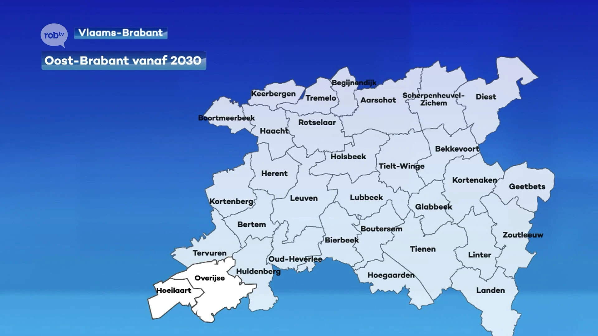 Stadsbestuur Diest is kritisch voor opdeling van Vlaanderen in 15 samenwerkingsregio's