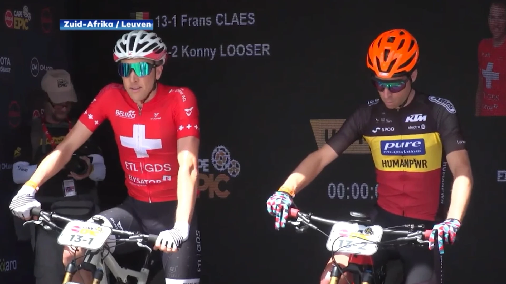 Frans Claes start slecht aan Cape Epic in Zuid-Afrika