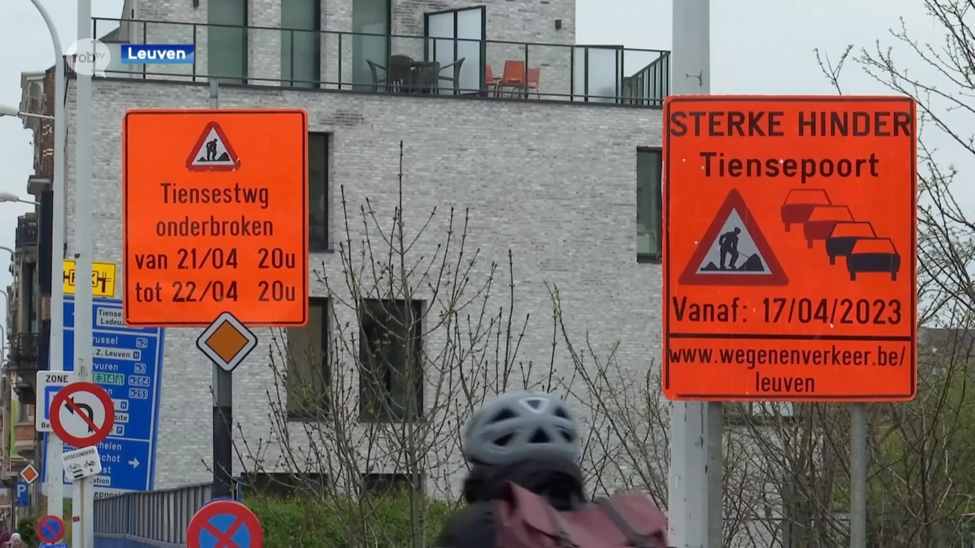 Mogelijk nog meer verkeershinder op komst in Leuven: vanaf vrijdagavond werken aan Tiensesteenweg