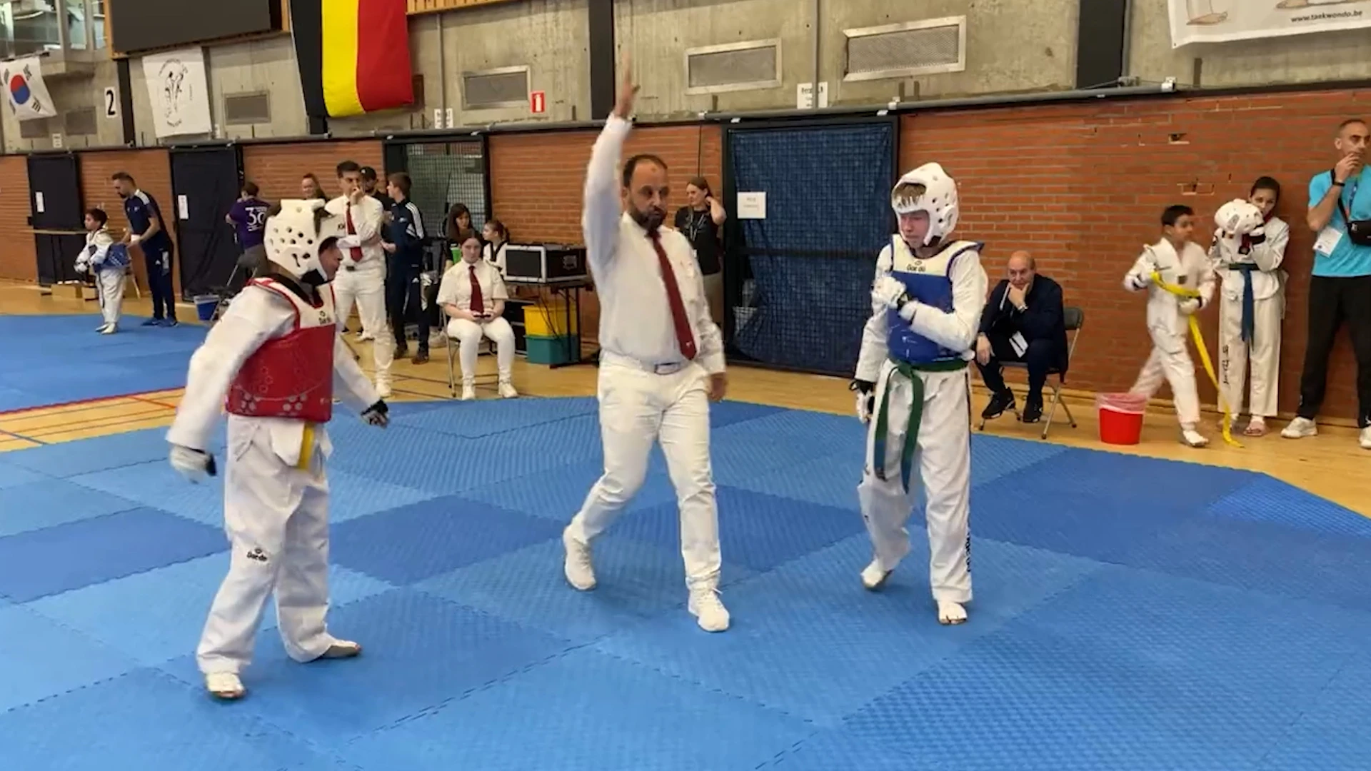 Belgisch Kampioenschap taekwondo met bijna 600 deelnemers vindt plaats in sportcentrum in Aarschot