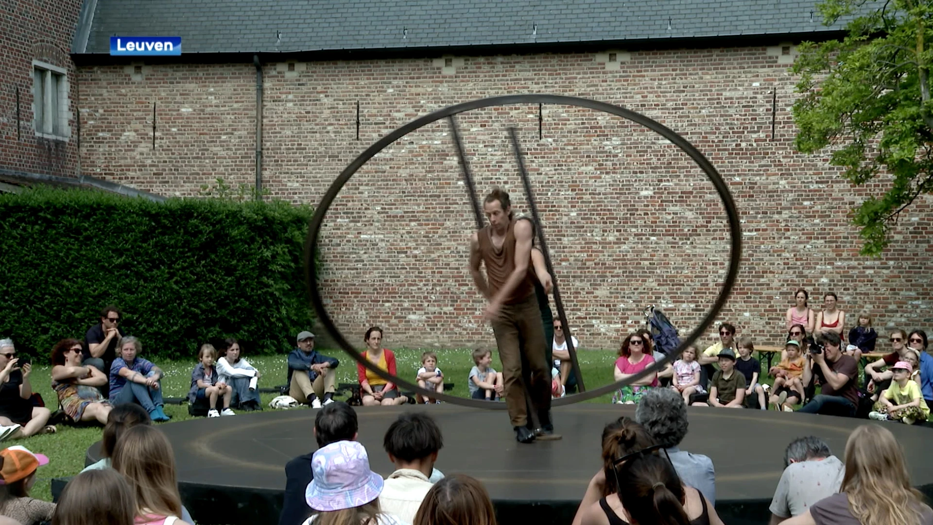 Spektakel in Leuven tijdens zesde editie van CIRKL-festival