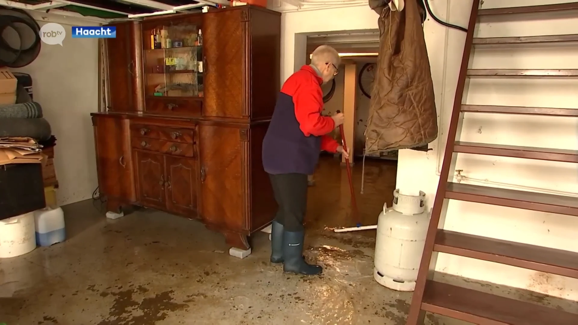 Nog altijd wateroverlast in Haacht: "We kunnen niets anders doen dan wachten"