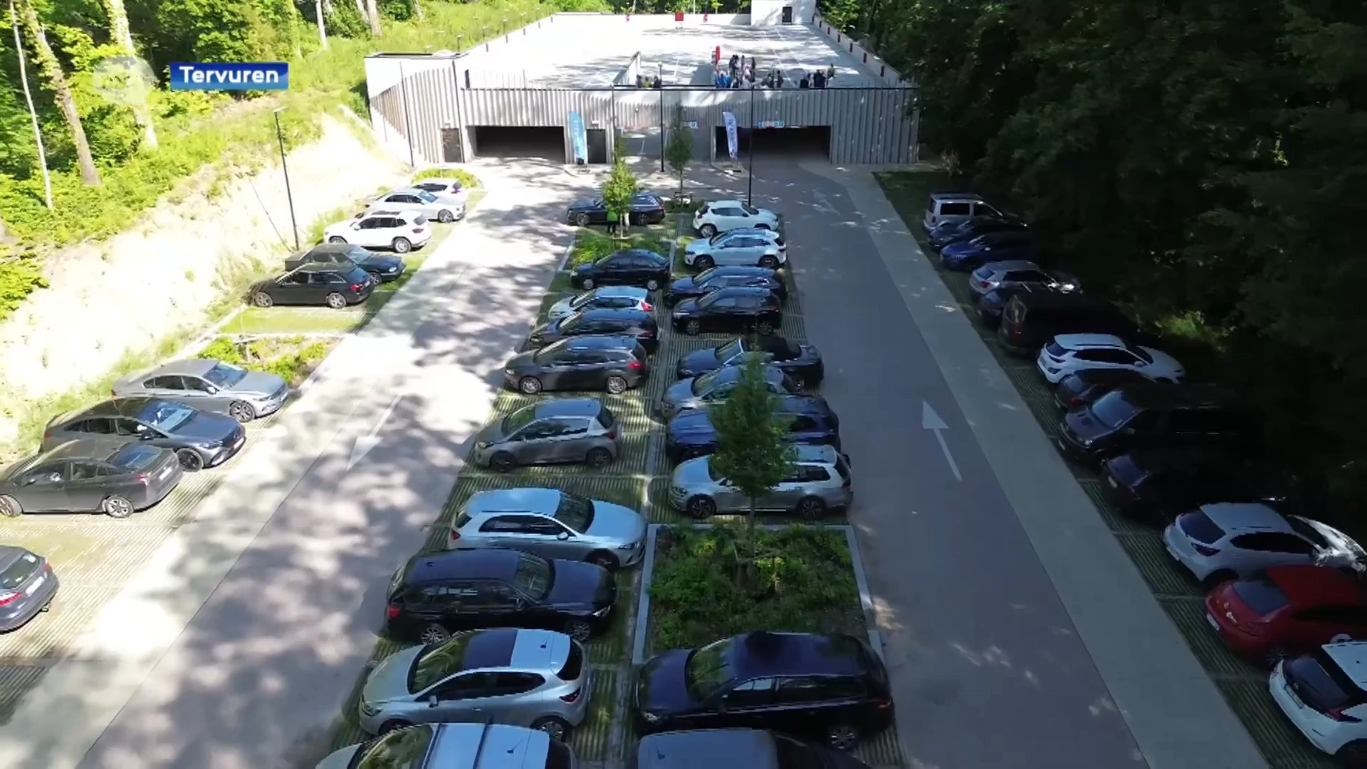 Nieuw hoppinpunt in Tervuren: 286 extra parkeerplaatsen en 300 fietsenstallingen