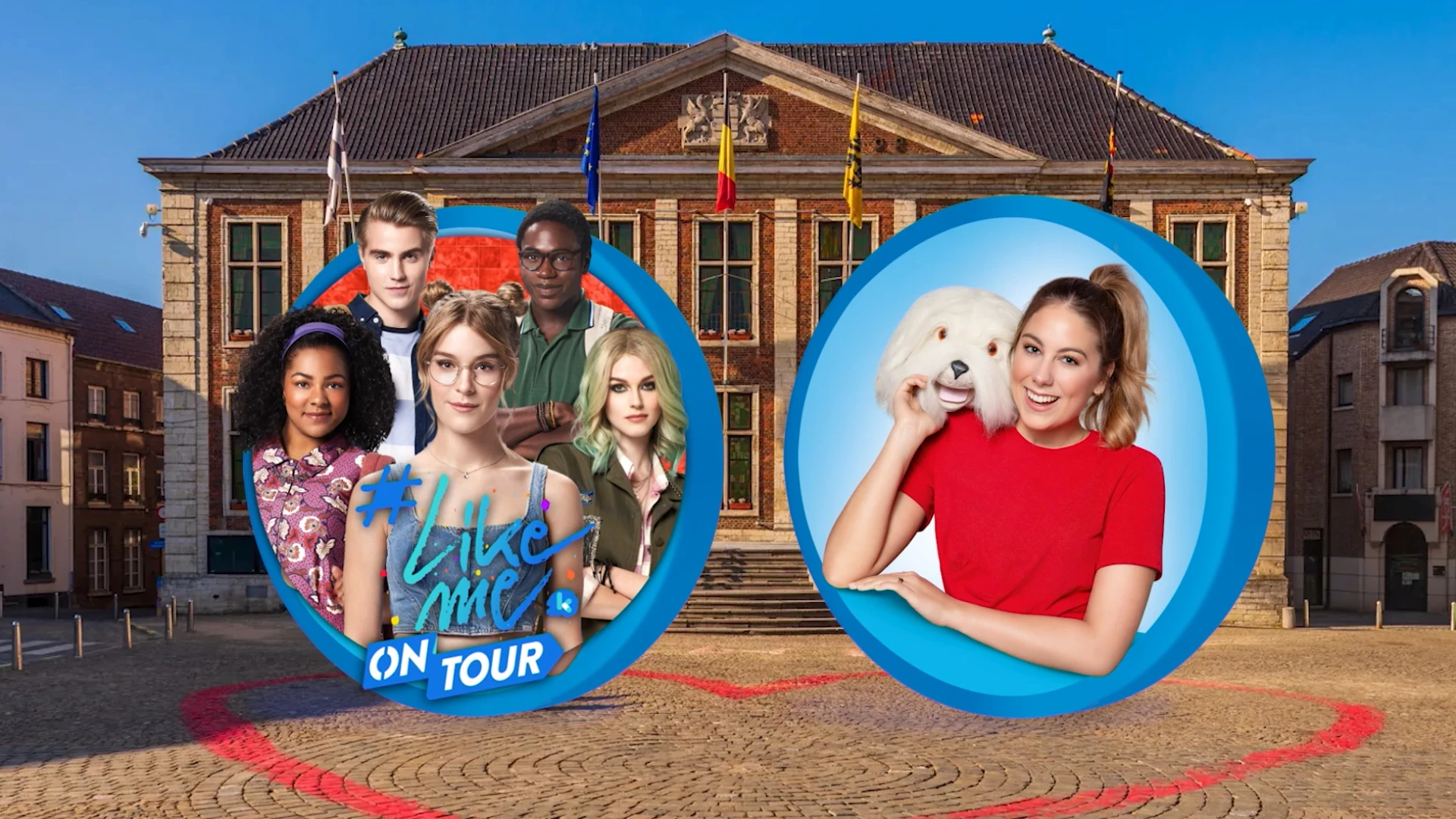 Samson & Marie en #LikeMe zakken op 6 augustus af naar Diest tijdens de Ketnet Zomertour