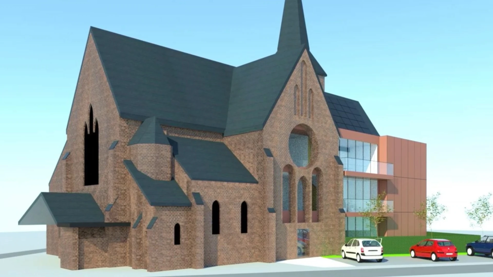 Glabbeek krijgt één van de eerste woonkerken in Vlaanderen: "Acht nieuwe appartementen, maar accenten van huidige kerk blijven maximaal behouden"