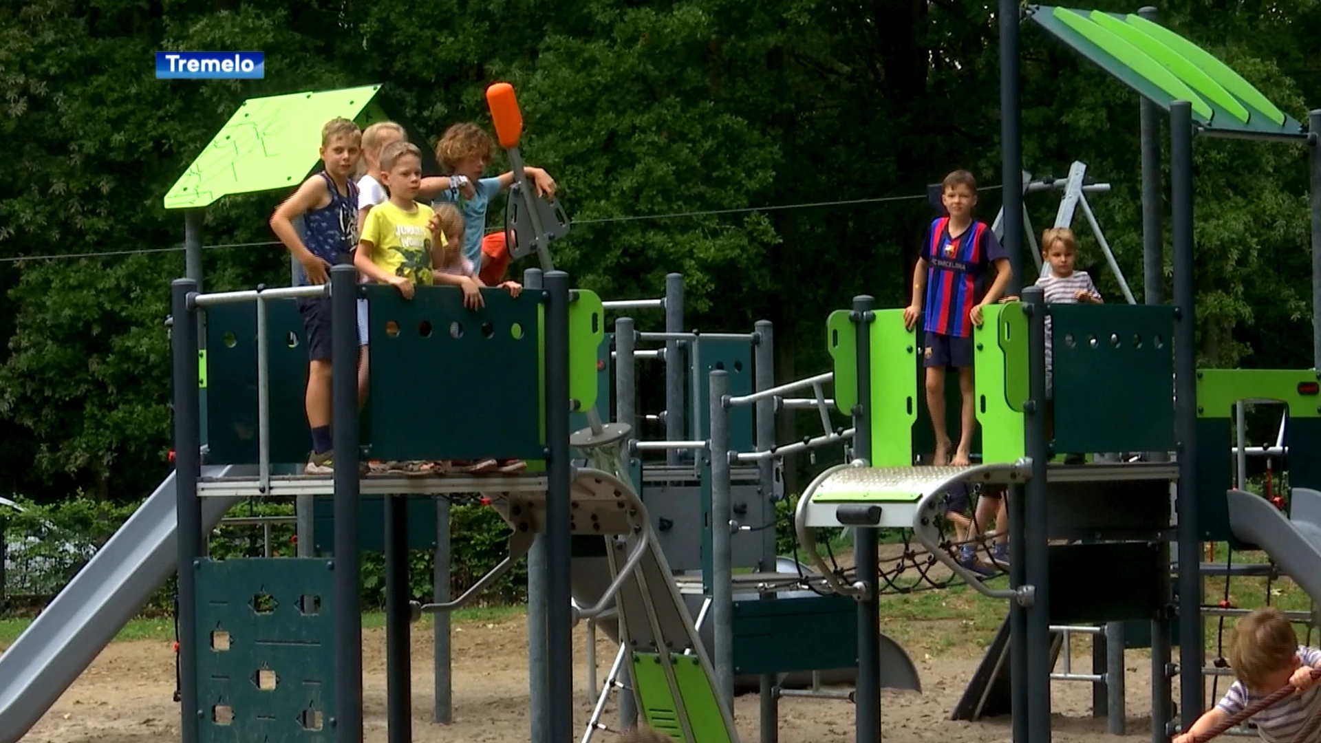 Vernieuwde speeltuin met speelbos aan brasserie Parkheide in Tremelo officieel geopend: "Iedereen welkom voor speelse activiteiten"