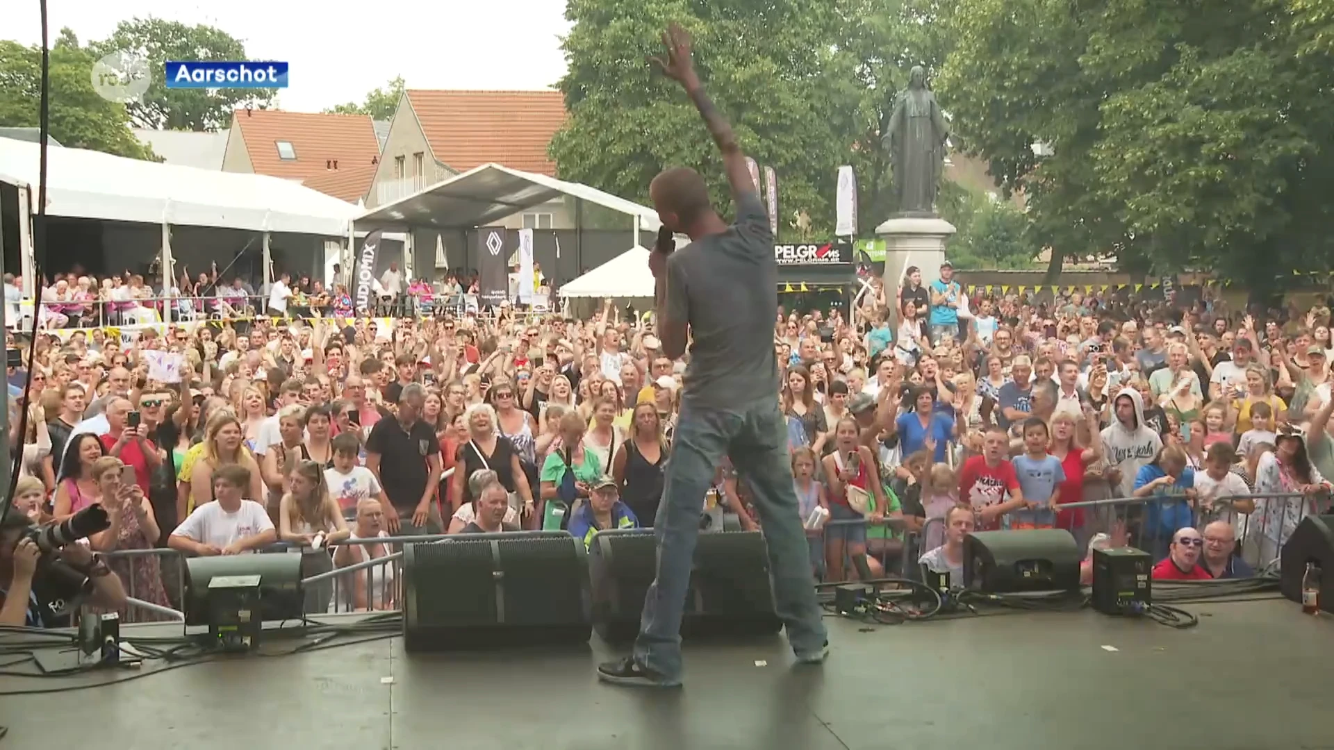 Sam Gooris zet Aarschot in vuur en vlam op laatste avond van Fundays: "Hier is het altijd feest"