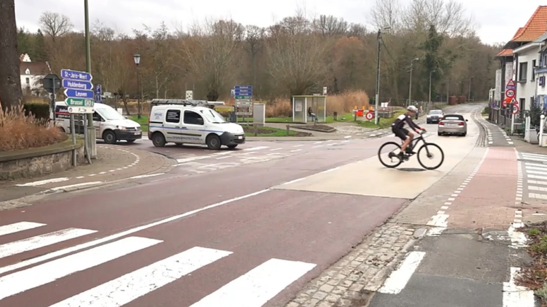 Werken aan Waversebaan in Oud-Heverlee hervat, doorgaand verkeer volgt omleiding