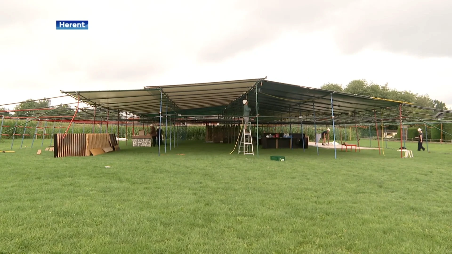 Vlaamse Kermis van scouts Herent gaat dan toch door: feestzaal Den Ouden Tijd vervangt kapotte feesttent