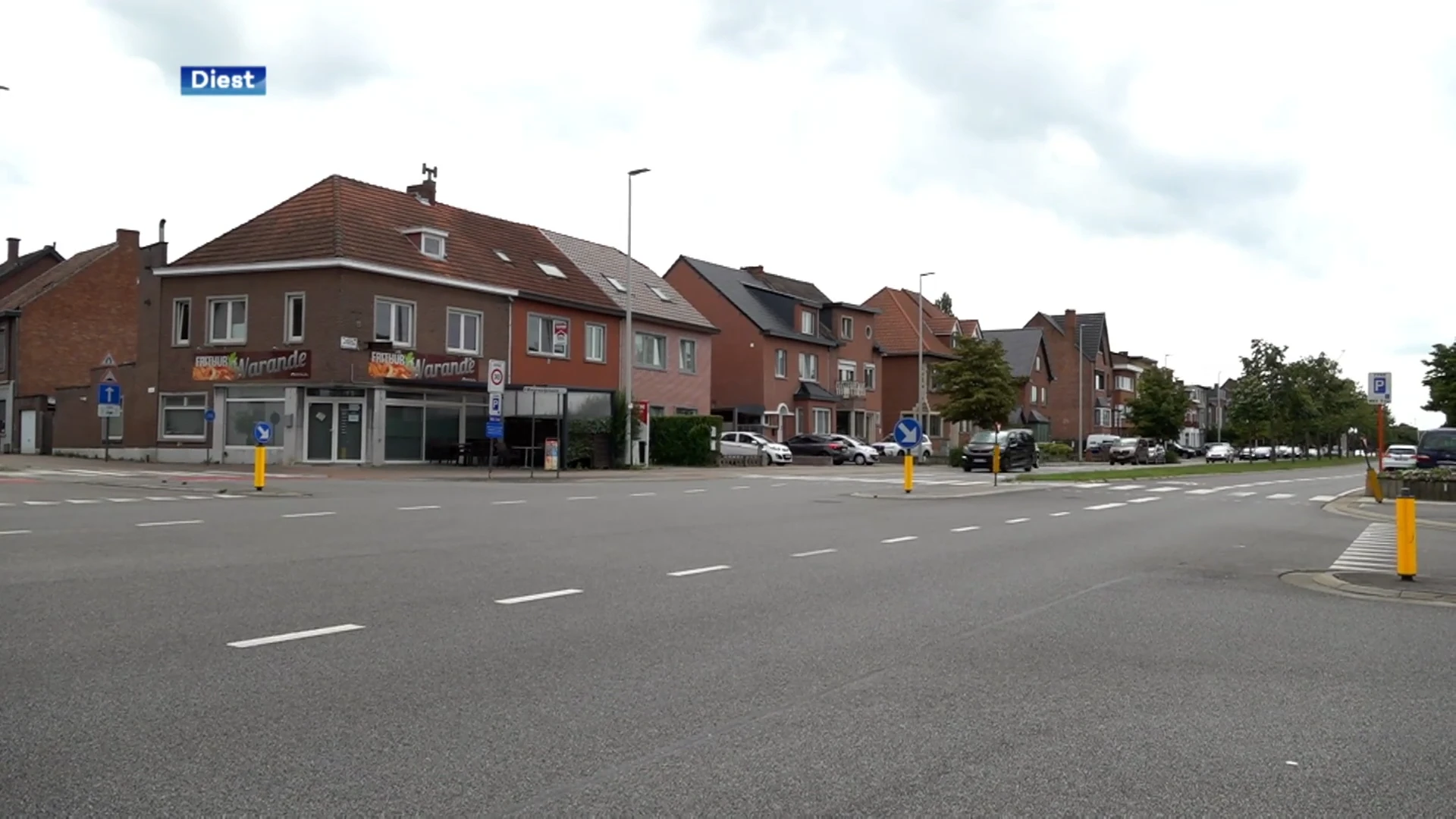 Bestuurders die vanuit Sint-Jansveld of Nicolas Welterstraat komen moeten voortaan verplicht rechts afslaan op ring in Diest