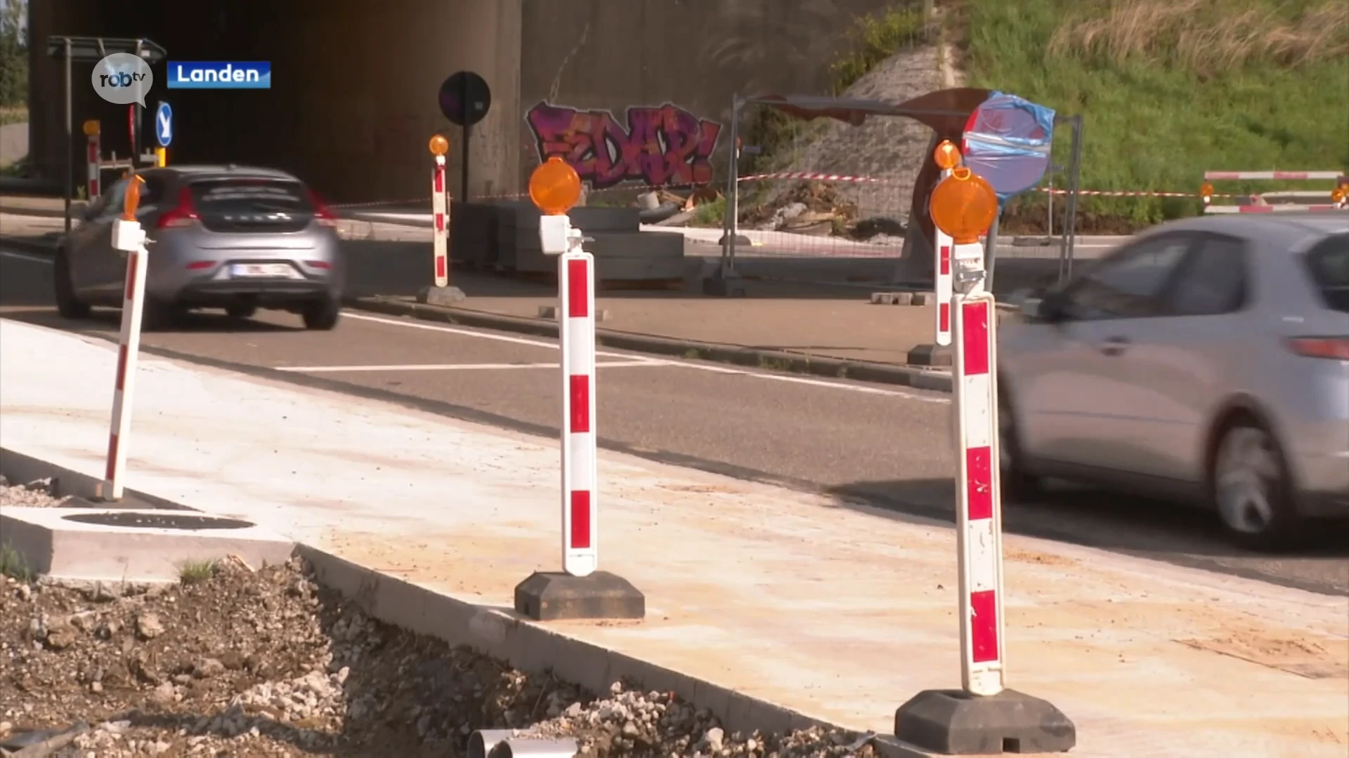 Nieuwe fietspaden aan carpoolparking in Landen moeten opnieuw worden aangelegd na fout van aannemer