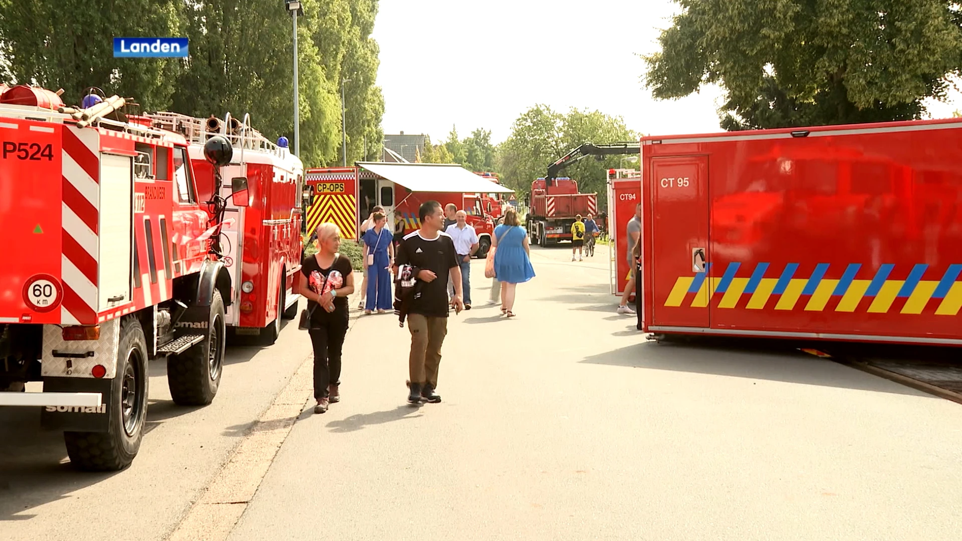 75 jaar brandweerpost Landen wordt gevierd met opendag: "Zoektocht naar brandweervrijwilligers loopt niet altijd makkelijk"