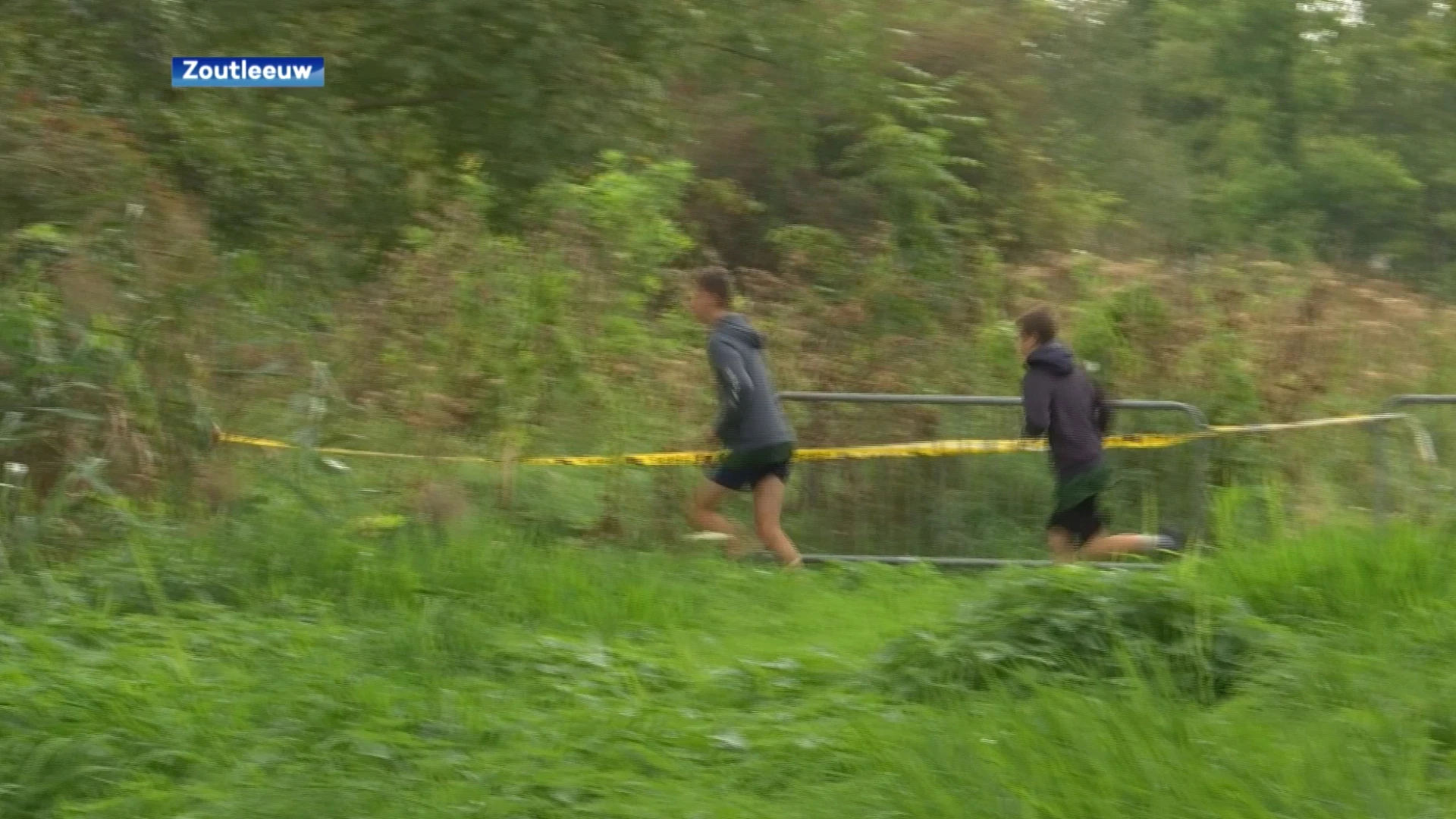 900 leerlingen lopen een Survivalrun in Zoutleeuw: "We mogen ons vuil maken"