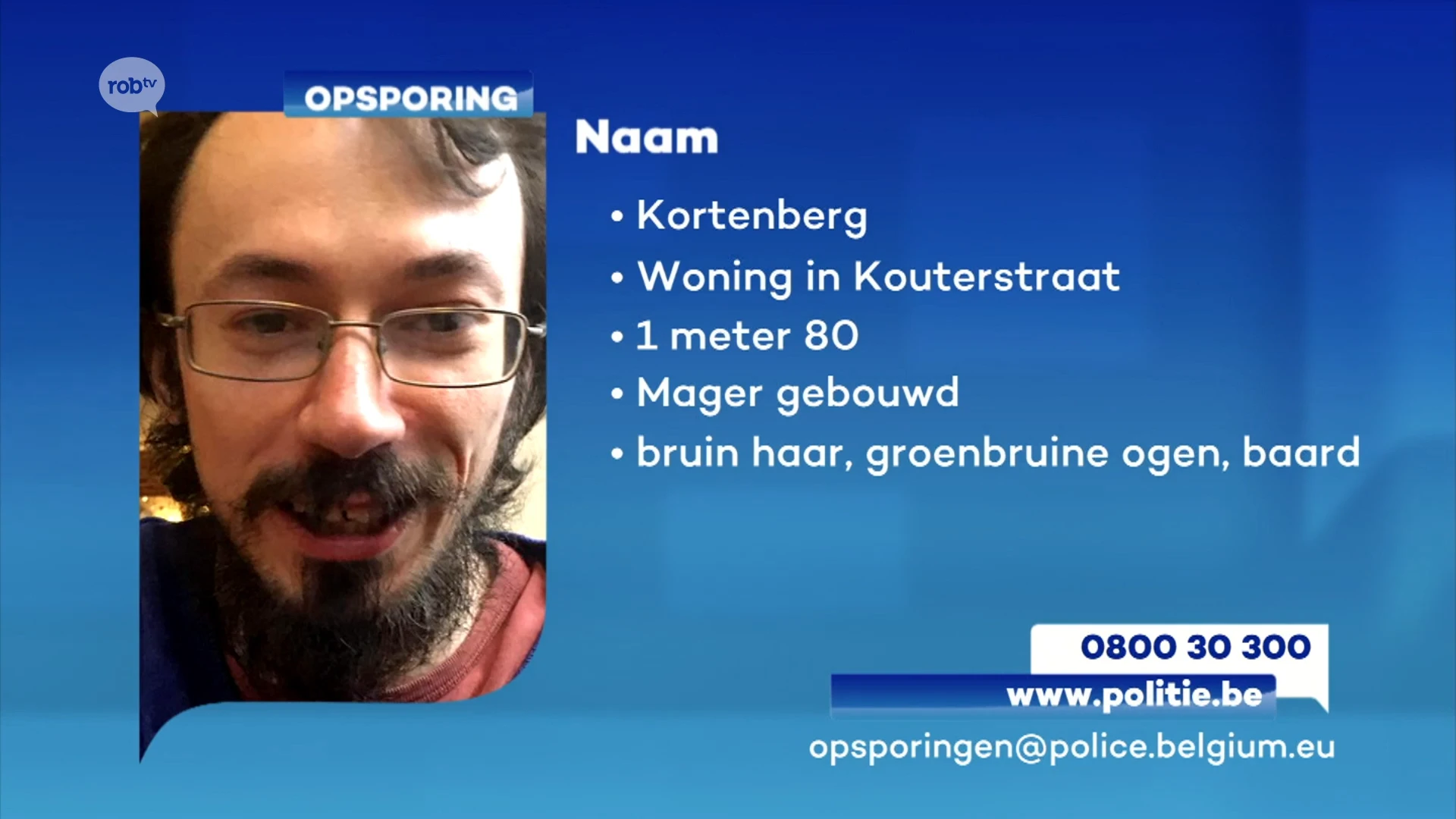 OPSPORINGSBERICHT: Wie heeft Brecht Spincemaille (36) uit Kortenberg gezien?