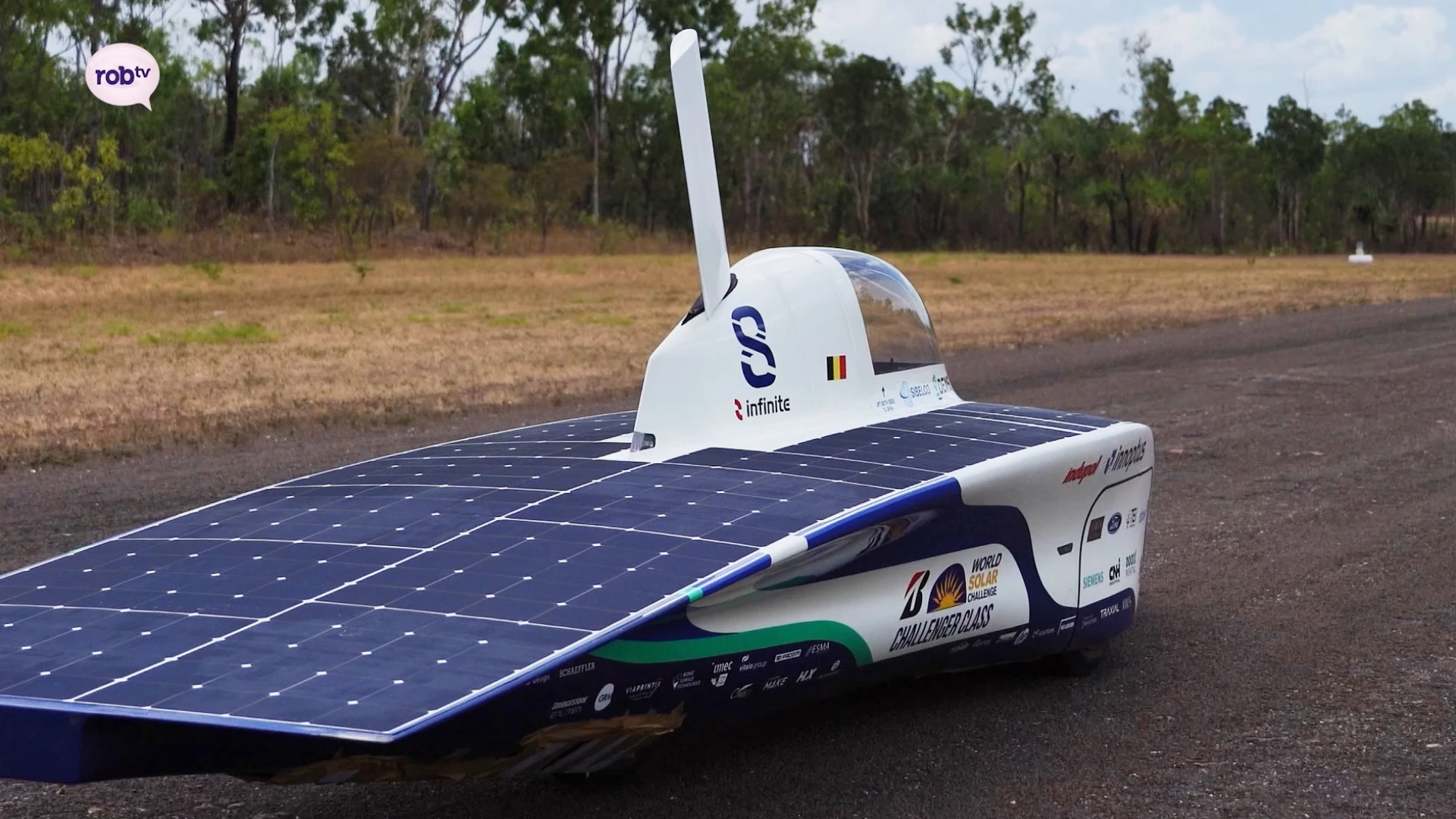 Innoptus Solar Team van KU Leuven zet deze maand "geheim wapen" in tijdens WK in Australië