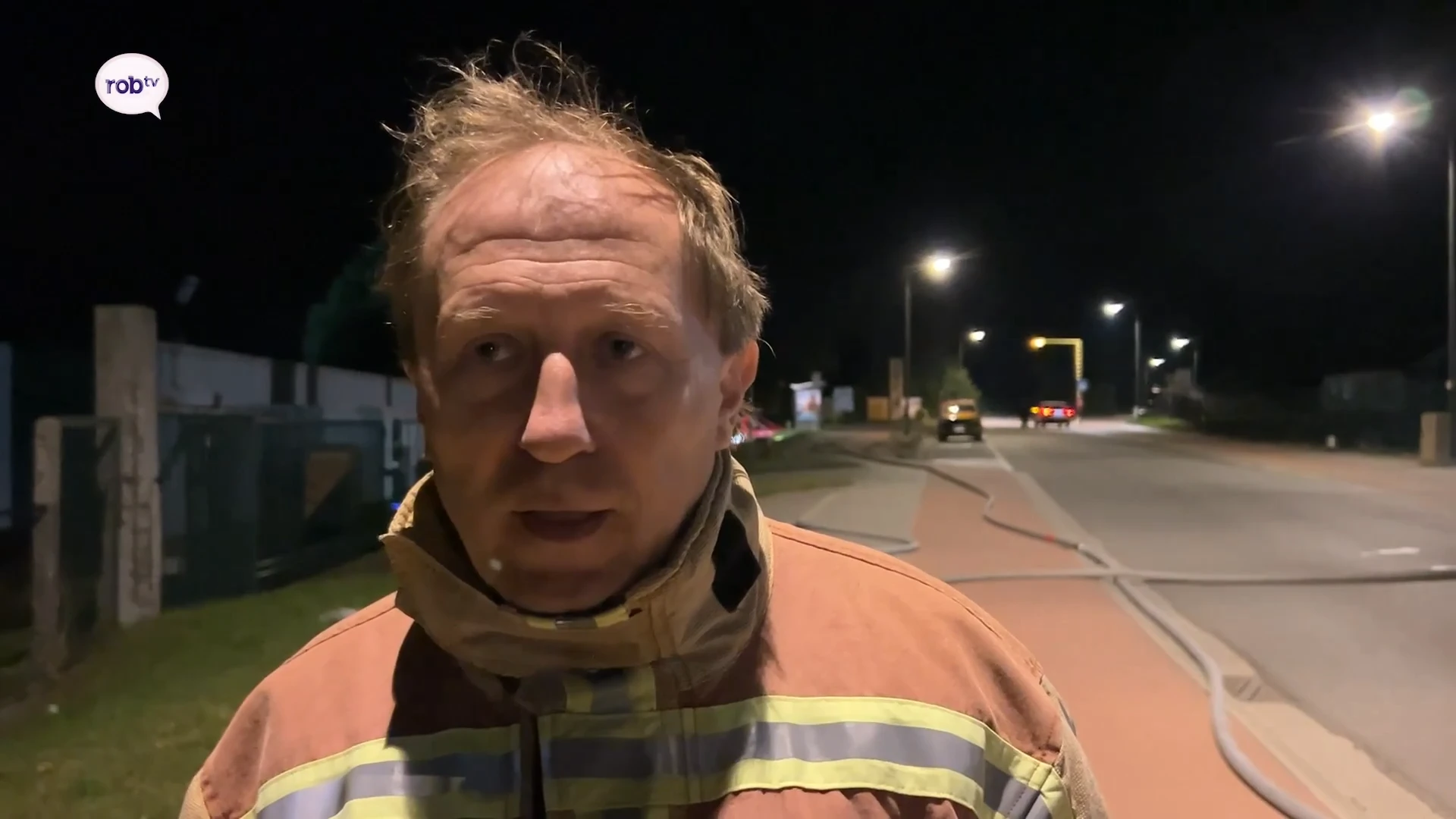 Rudi Saboo, brandweer Tienen over zware brand: "Uitbreiding naar andere panden was de grootste bezorgdheid"