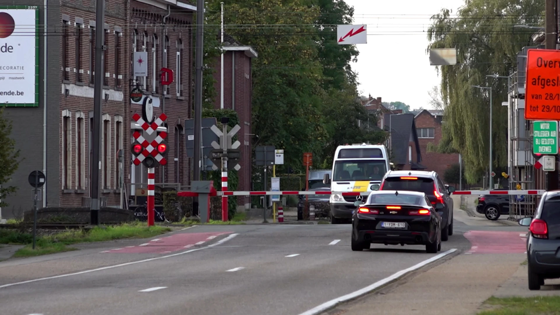 Spoorweg in Ernest Claesstraat in Zichem dit weekend afgesloten door werken