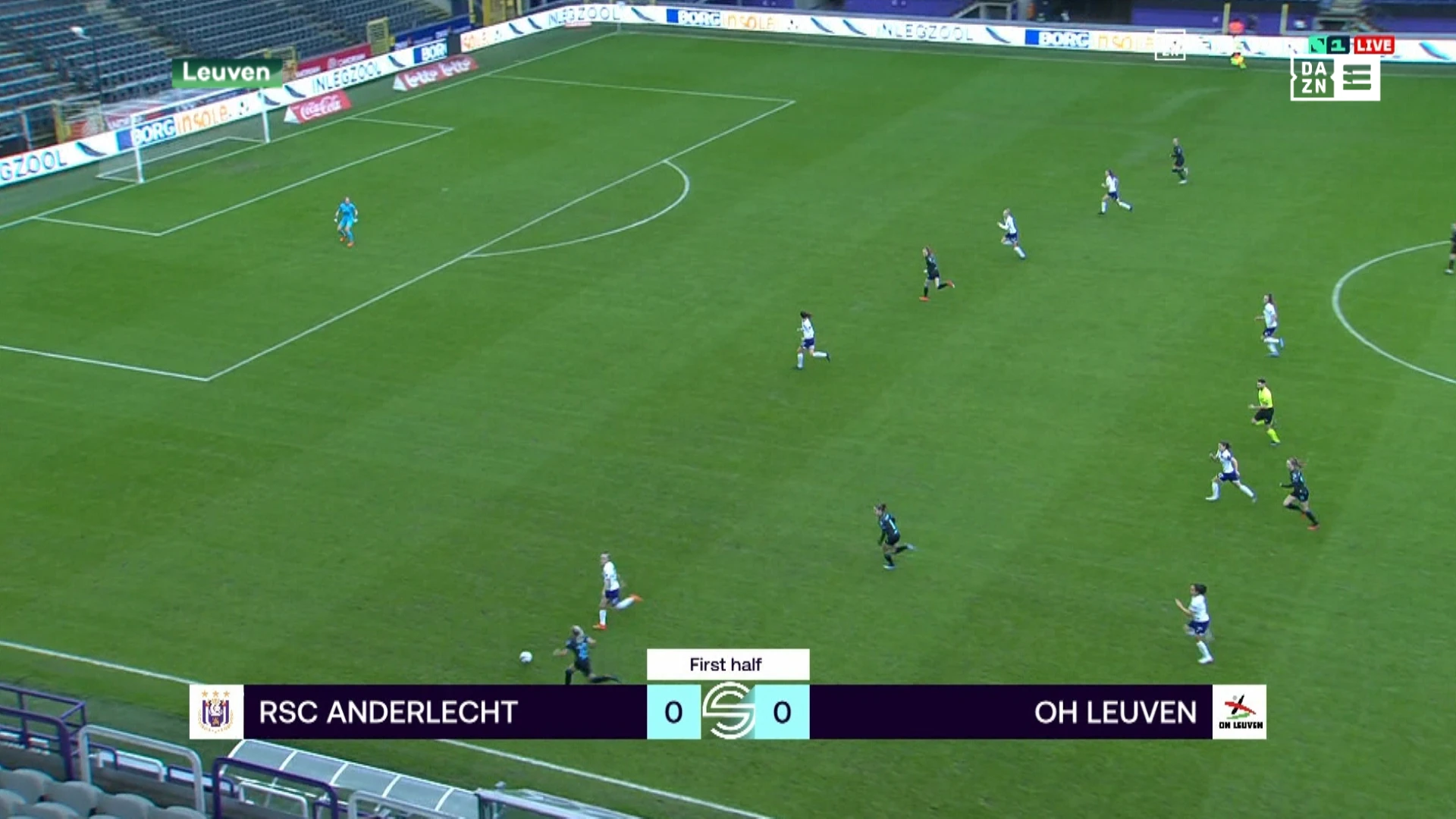 OH Leuven Women wint overtuigend van RSCA (1-3) en zet titelconcurrent al op acht punten