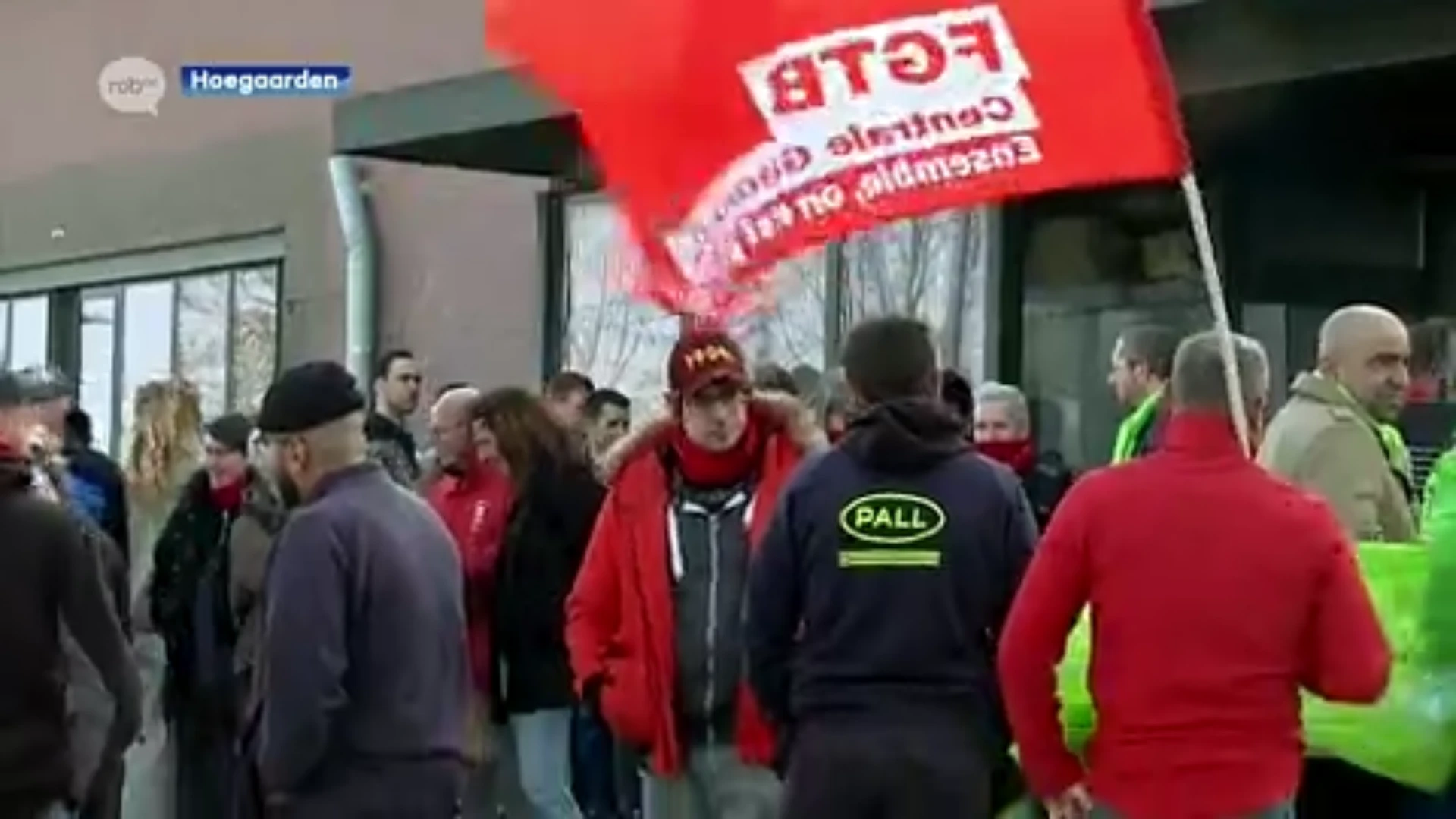 Opnieuw protest bij Cytiva Belgium in Hoegaarden: "Personeel heeft recht op werkloosheidsuitkering"