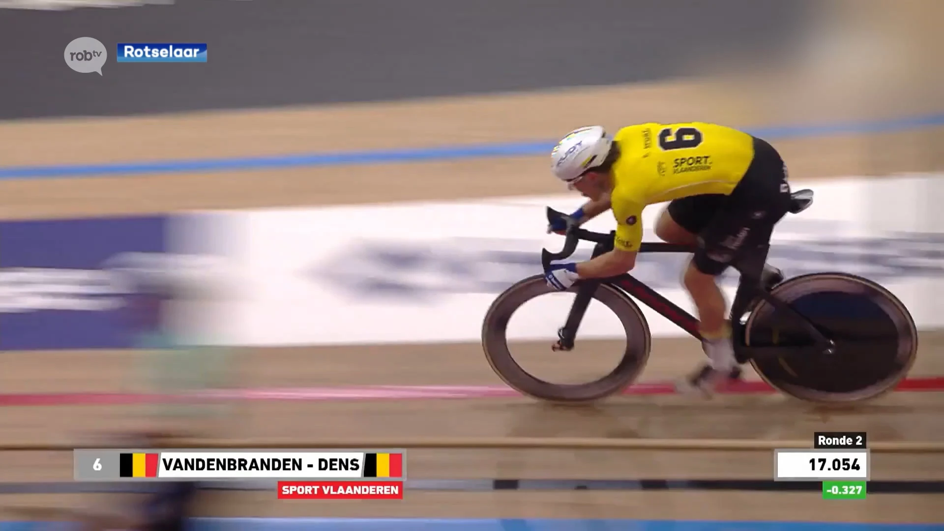 Pistier Tuur Dens pakt Belgische titel op de kilometer én de afvallingskoers in Heusden-Zolder