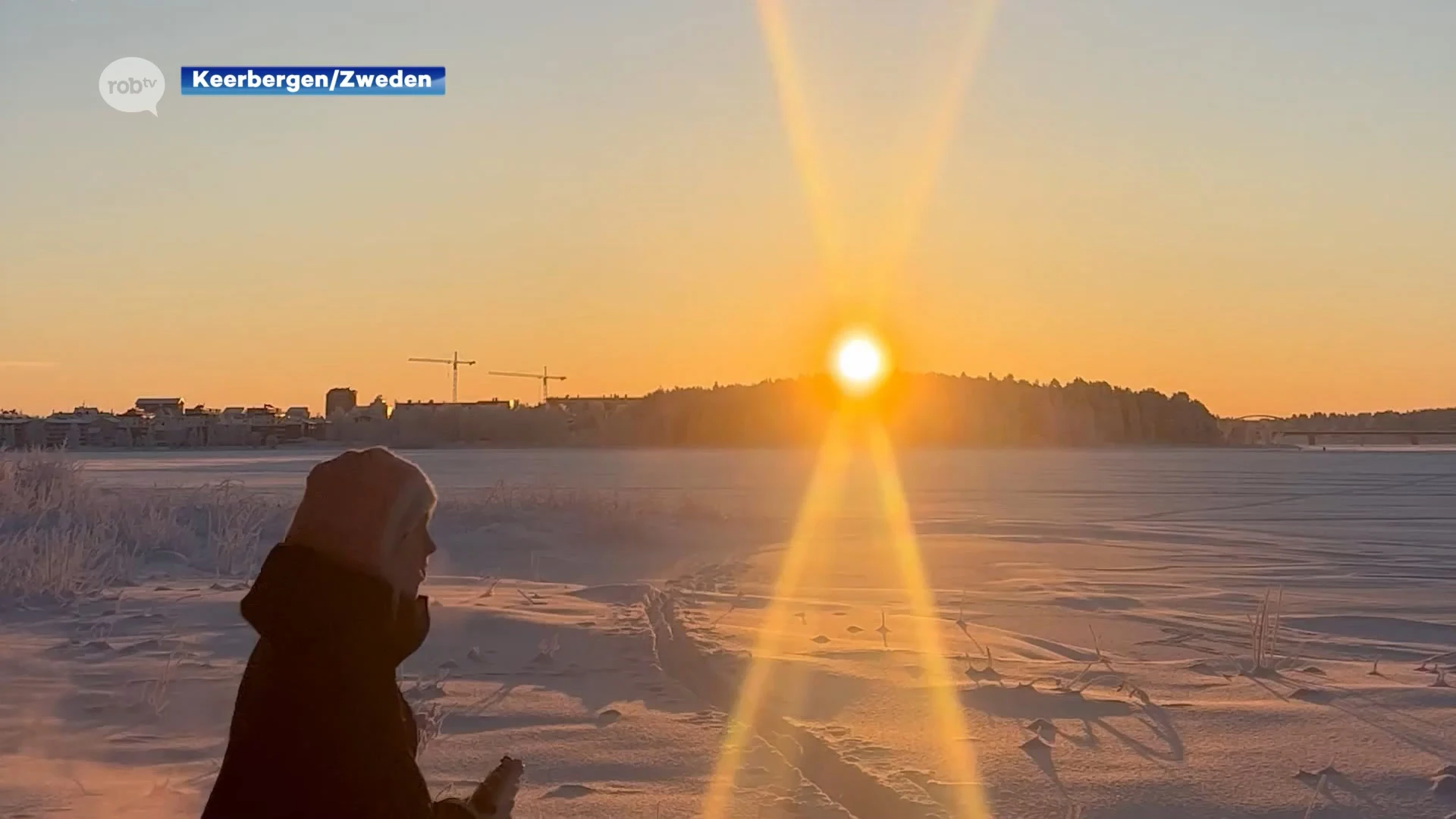 Keerbergse Lien (22) woont in Zweeds Lapland waar het -40 graden was: "Je haar kon zo afbreken"