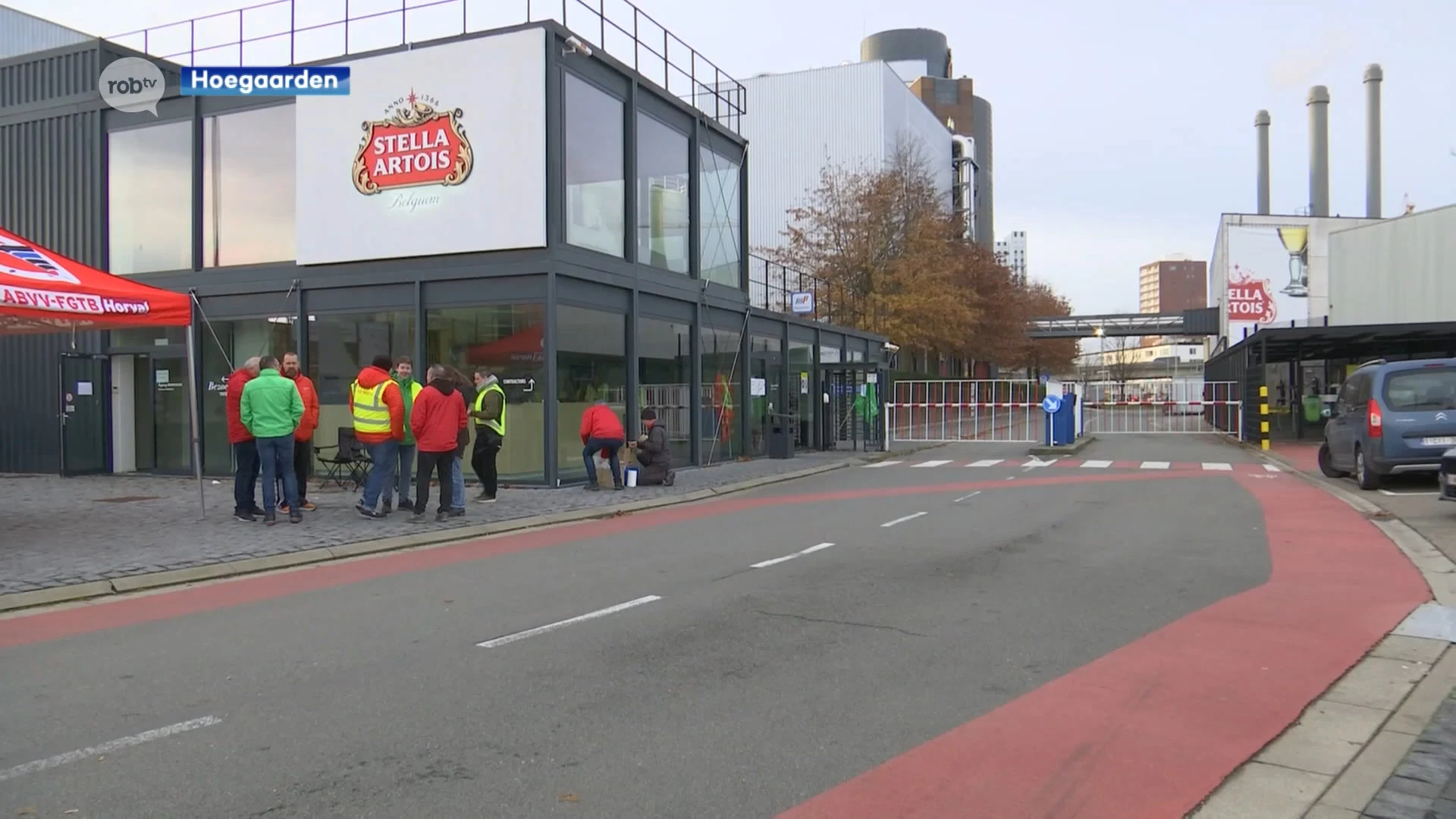 Spontane staking bij AB Inbev duurt ook vandaag voort, deel productie ligt stil: "Vanmiddag gesprek met directie"