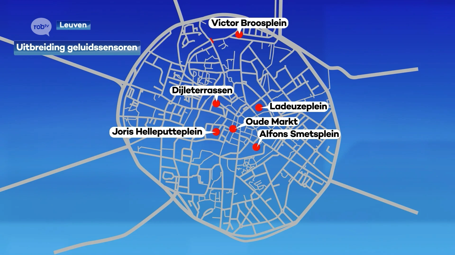 Extra geluidssensoren op komst in Leuven om geluidsoverlast tegen te gaan: "Ook de politie kan aan de slag met die gegevens"