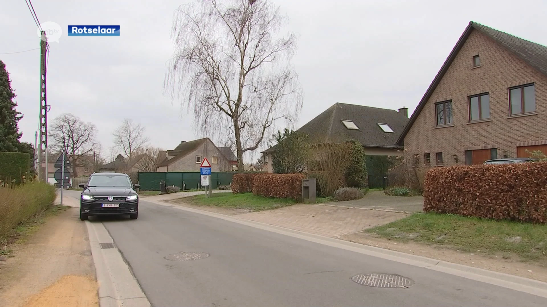 Trajectcontrole aangepast aan maximumsnelheid van 30 km/u in Vrijheidsstraat en Walenstraat in Rotselaar