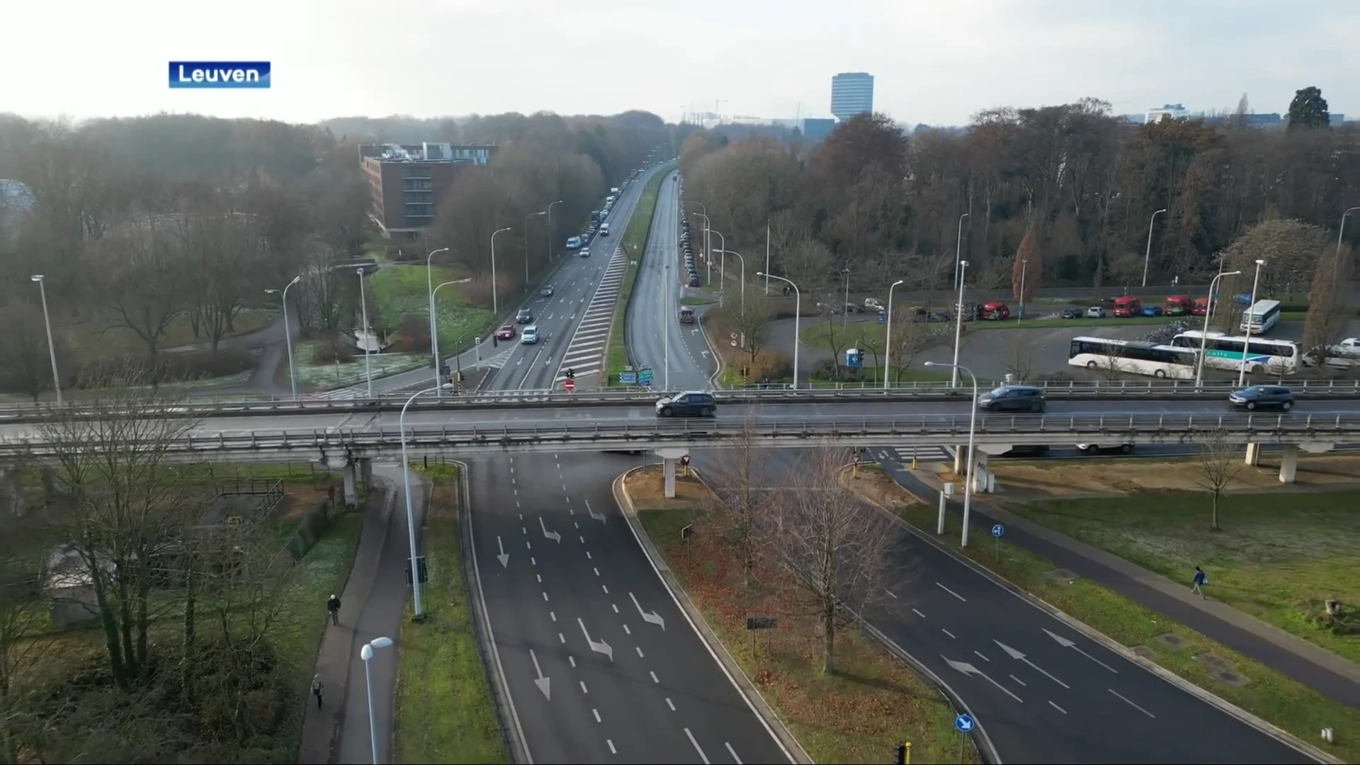 Infomoment in Leuven over heraanleg kruispunt Kapucijnenvoer, Bodart-parking en weghalen viaduct