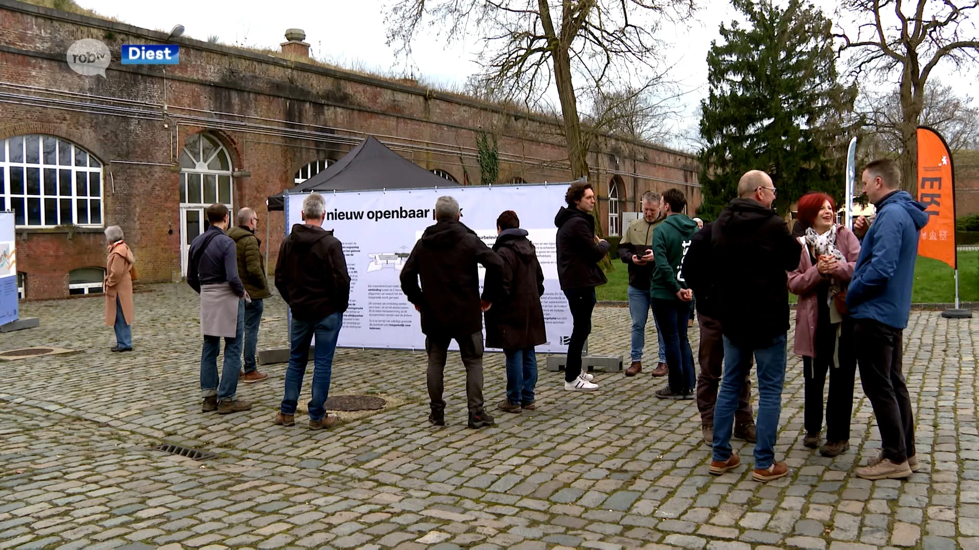 Toekomst van Diestse citadel voorgesteld aan inwoners: "Heel mooi, dat is toch iets anders"