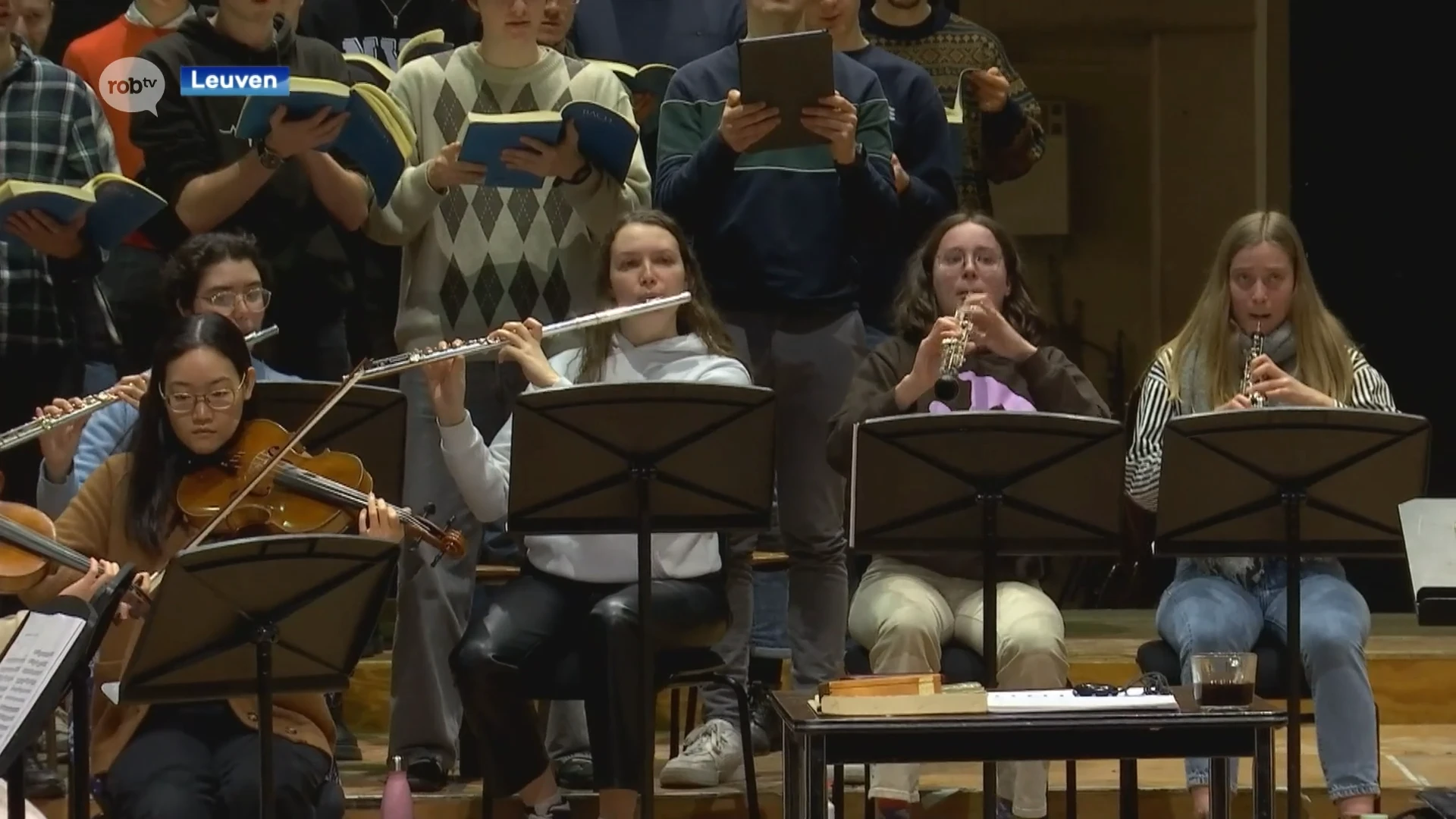 Studenten muziek brengen Johannes Passie van Bach ter ere van 300ste verjaardag