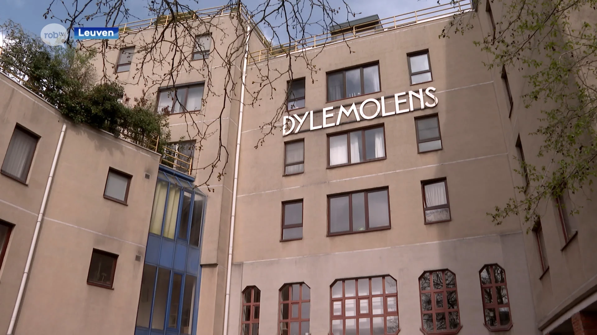 Bewoners van Dijlemolens in Leuven verwarmen appartementsgebouw met water uit Dijle