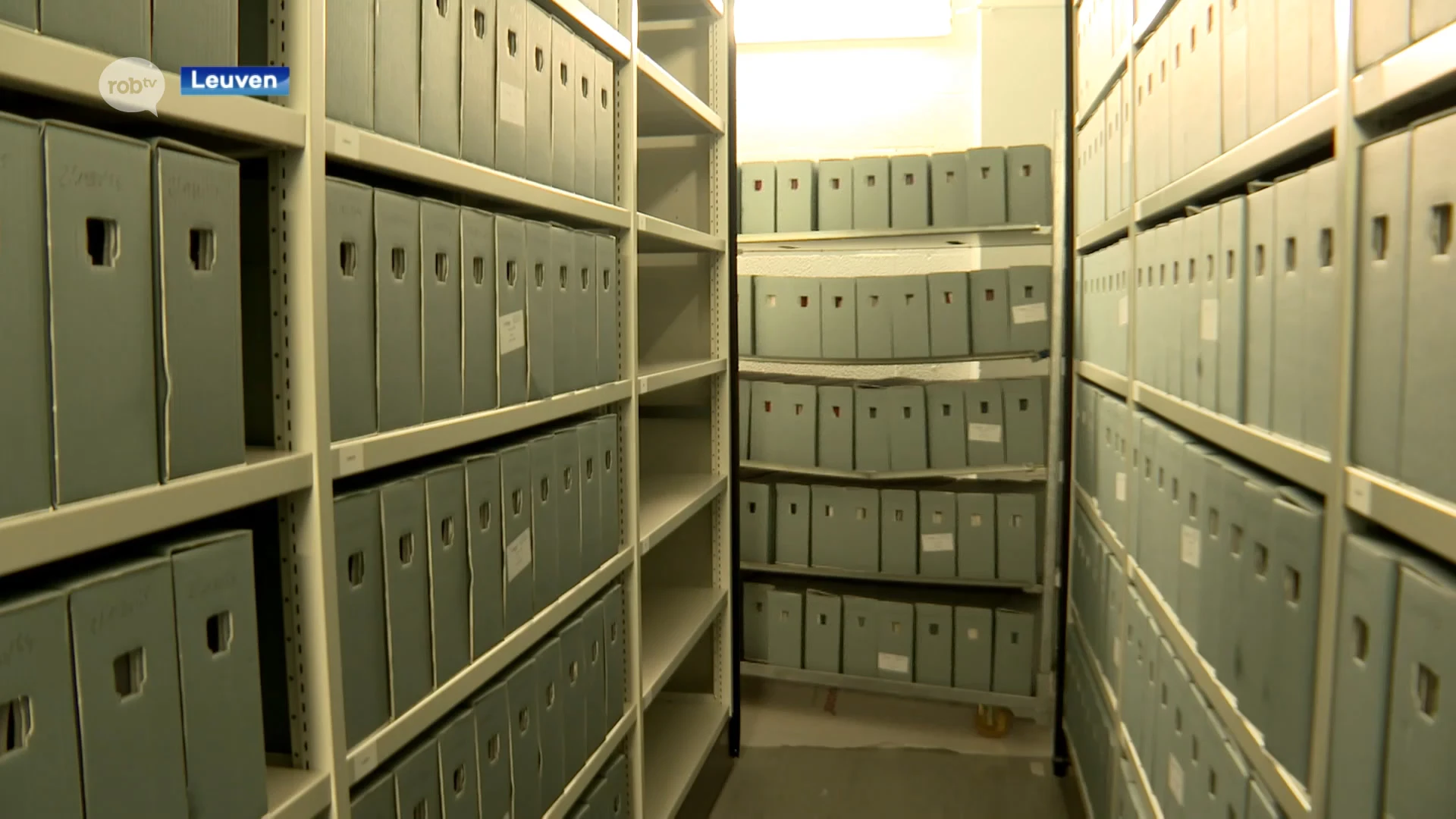 Leuvense OCMW-archief verhuist naar Stadsarchief: 2 kilometer aan materialen verhuisd