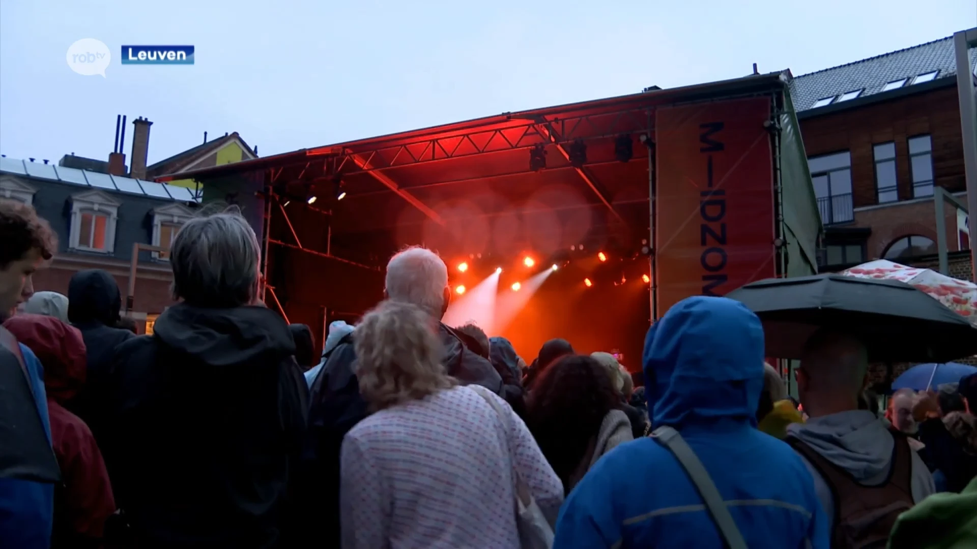 Affiche van M-IDZOMER in Leuven compleet met Tangerine Dream en Camille Camille